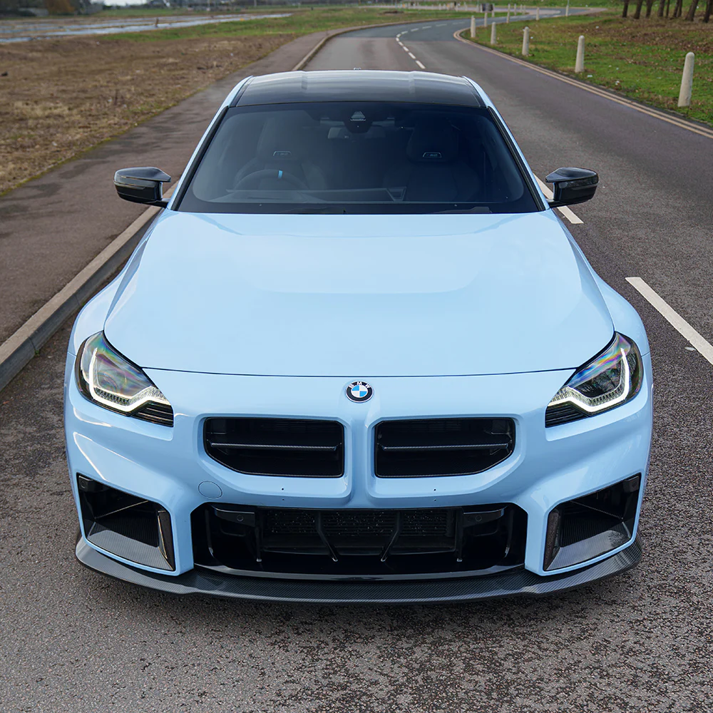 BMW G87 M2 CARBON FIBRE SPLITTER - V5 - CT DESIGN - Image 2