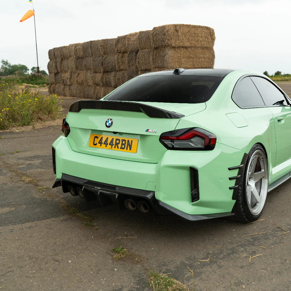 BMW G87 M2 CARBON FIBRE DIFFUSER - V3 - CT DESIGN - Image 2