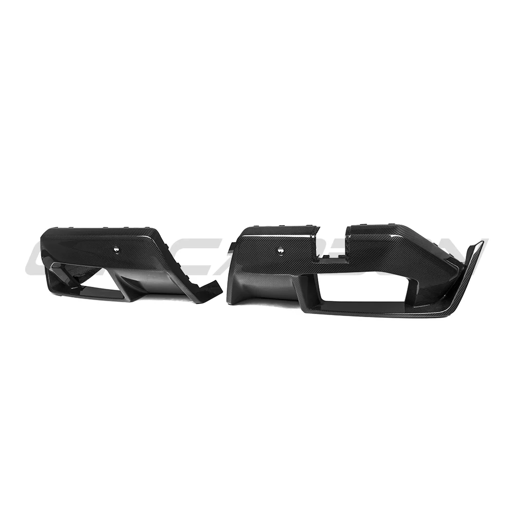 BMW G90/G99 M5 2024+ CARBON FIBRE DIFFUSER - V2 - Image 2