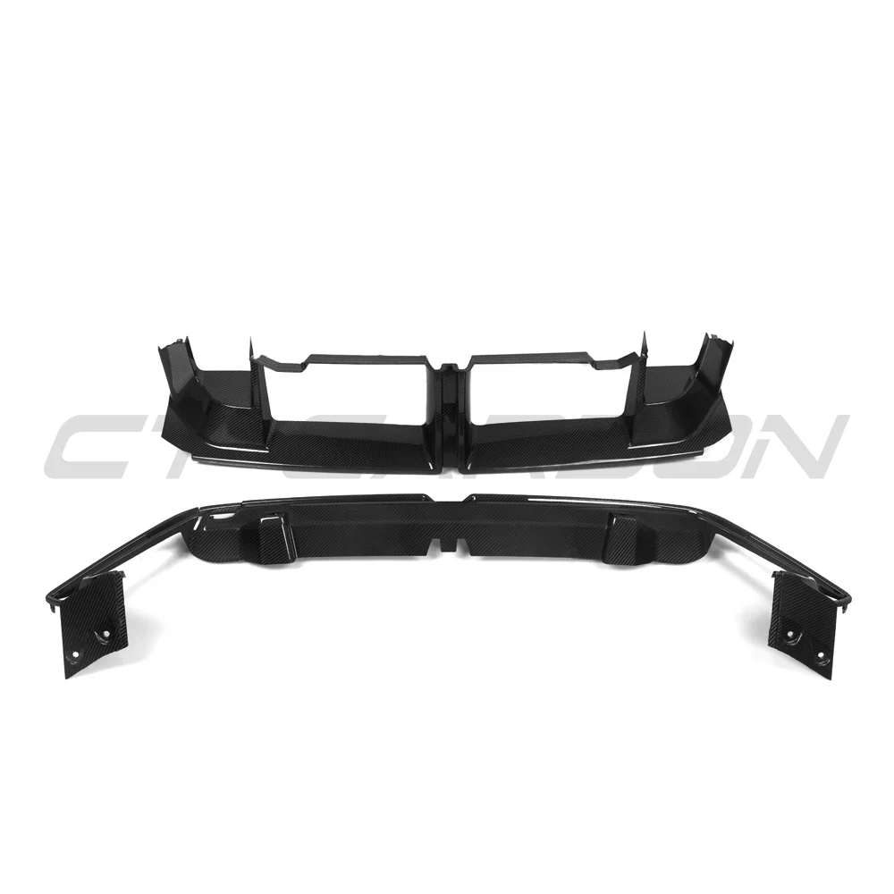 BMW G90/G99 M5 2024+ CARBON FIBRE FRONT BUMPER MIDDLE BUMPER TRIM - Image 7
