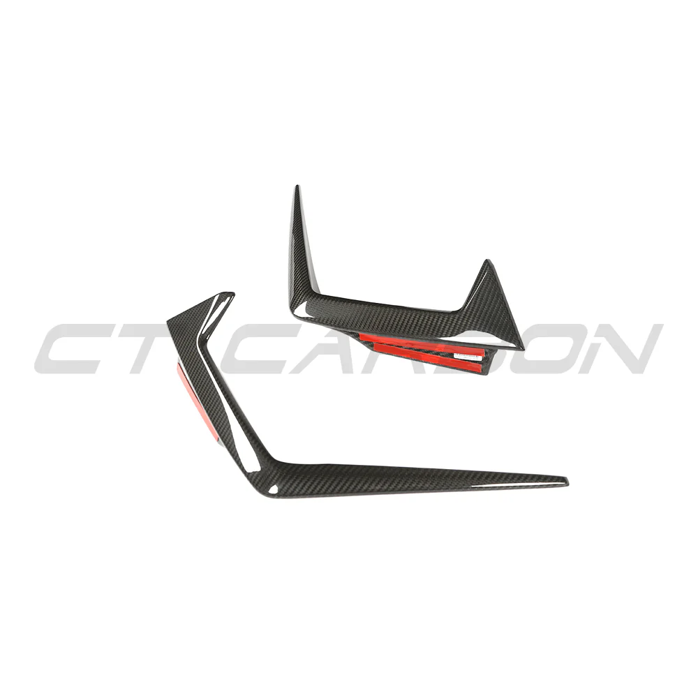 BMW G90/G99 M5 2024+ CARBON FIBRE FRONT BUMPER TRIM - CT DESIGN - Image 8