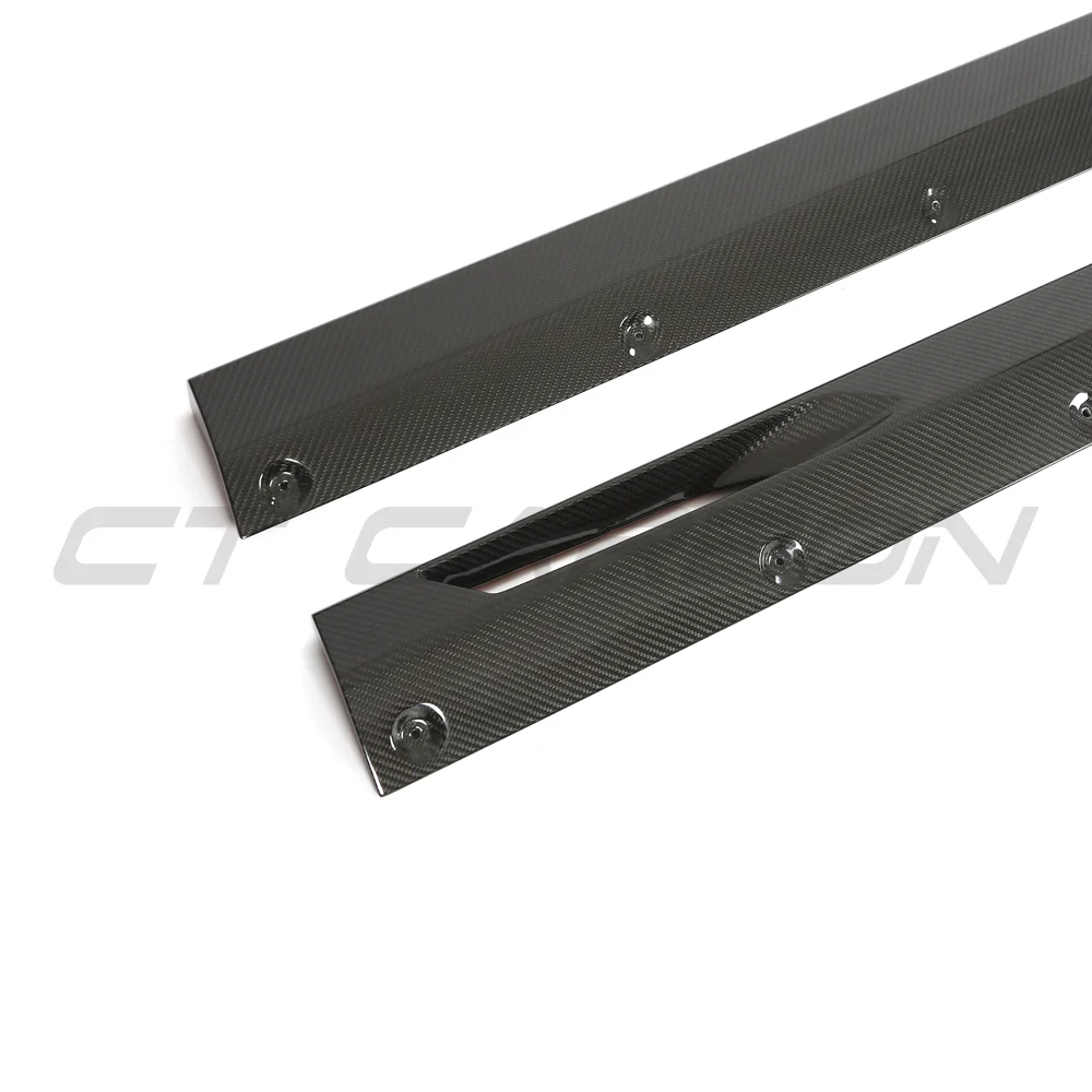 BMW G90/G99 M5 2024+ CARBON FIBRE SIDE SKIRTS V1 - CT DESIGN - Image 8