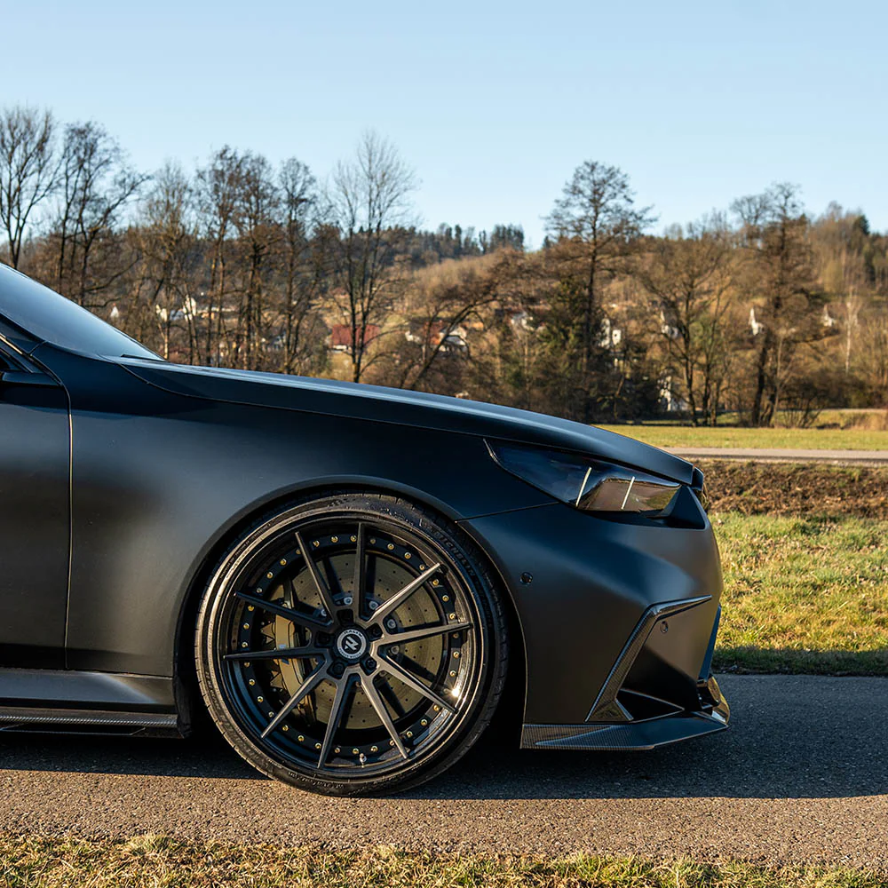 BMW G90/G99 M5 2024+ CARBON FIBRE SPLITTER V1 - CT DESIGN - Image 3