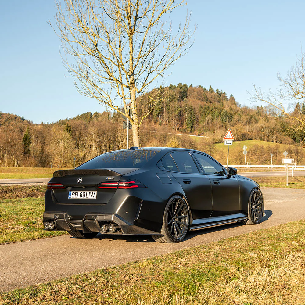 BMW G90/G99 M5 2024+ CARBON FIBRE DIFFUSER V1 - CT DESIGN - Image 3