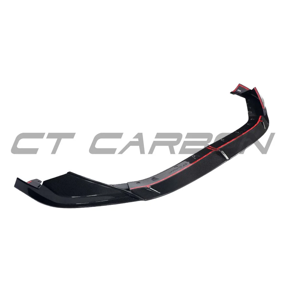 BMW G90/G99 M5 2024+ DRY CARBON FIBRE SPLITTER V2 - CT DESIGN - Image 2