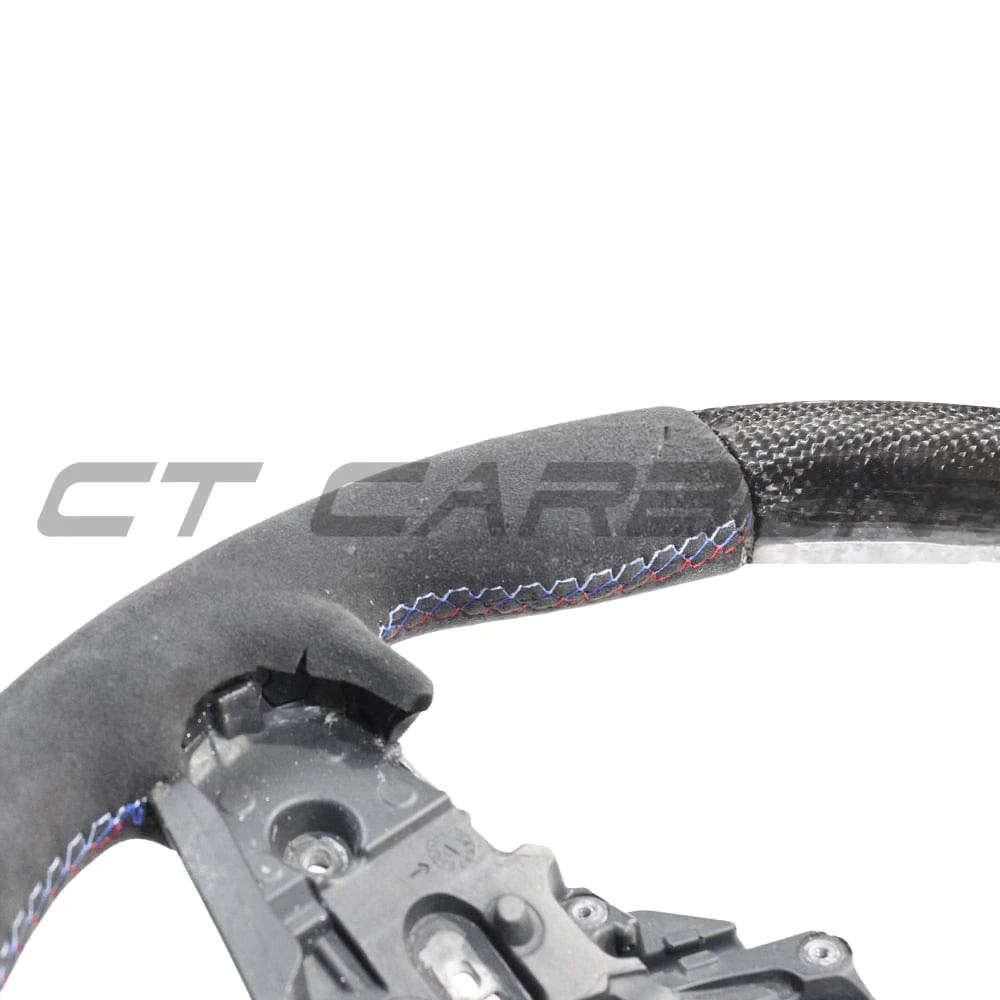 BMW Gxx CARBON FIBRE / ALCANTARA CUSTOM STEERING WHEEL - Image 5