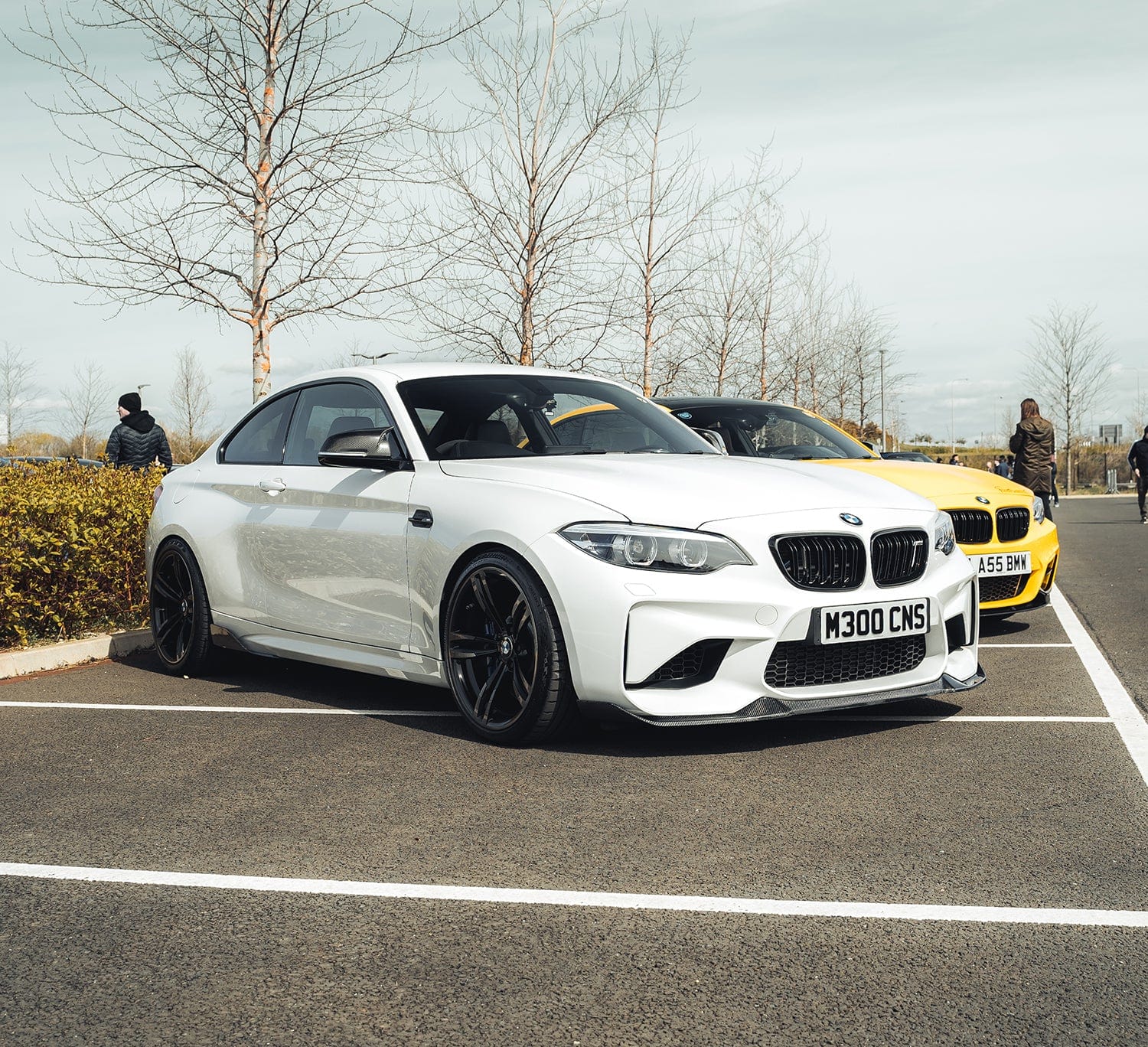 BMW M2 F87 CARBON FIBRE SPLITTER V6 - Image 2