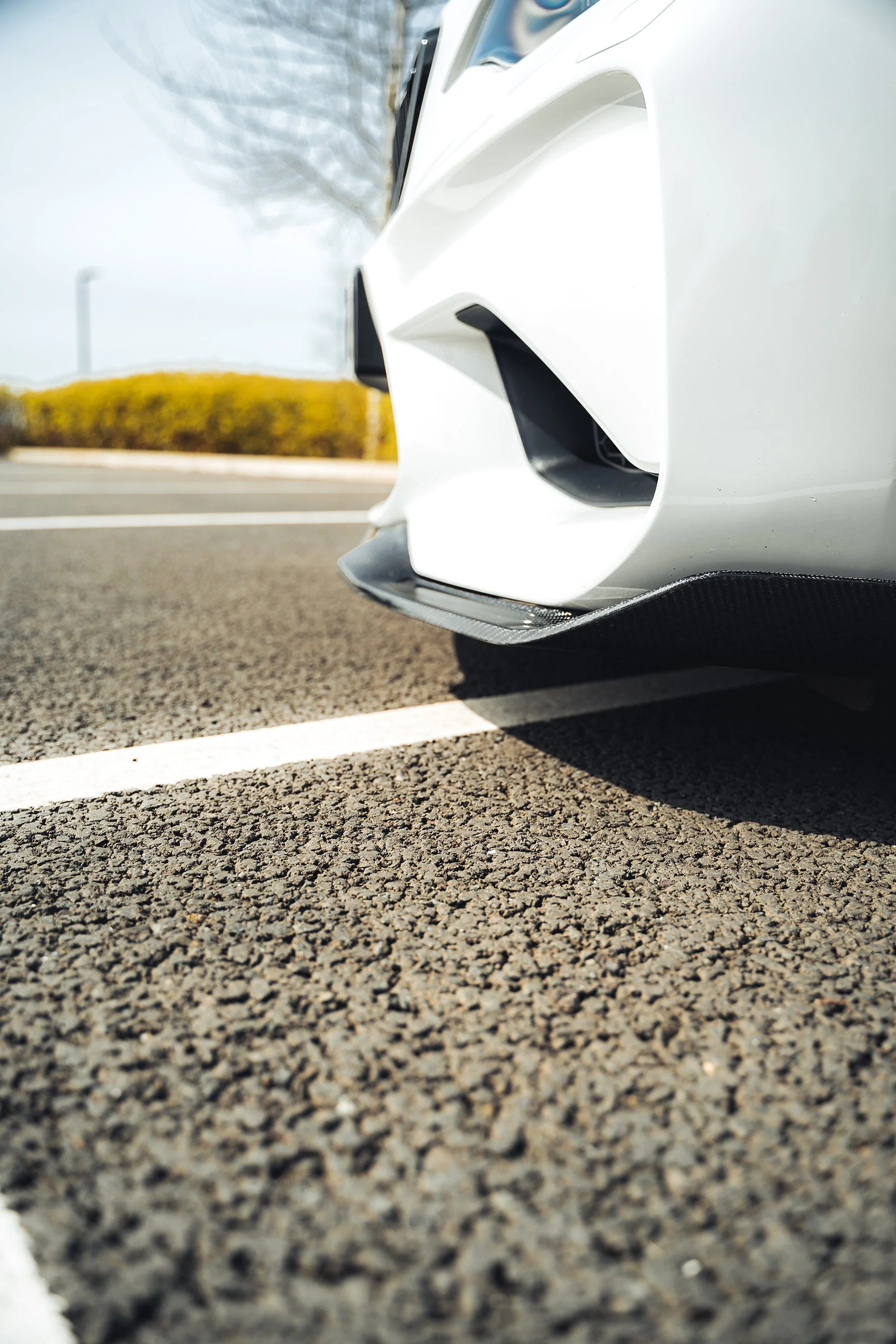 BMW M2 F87 CARBON FIBRE SPLITTER V6 - Image 3