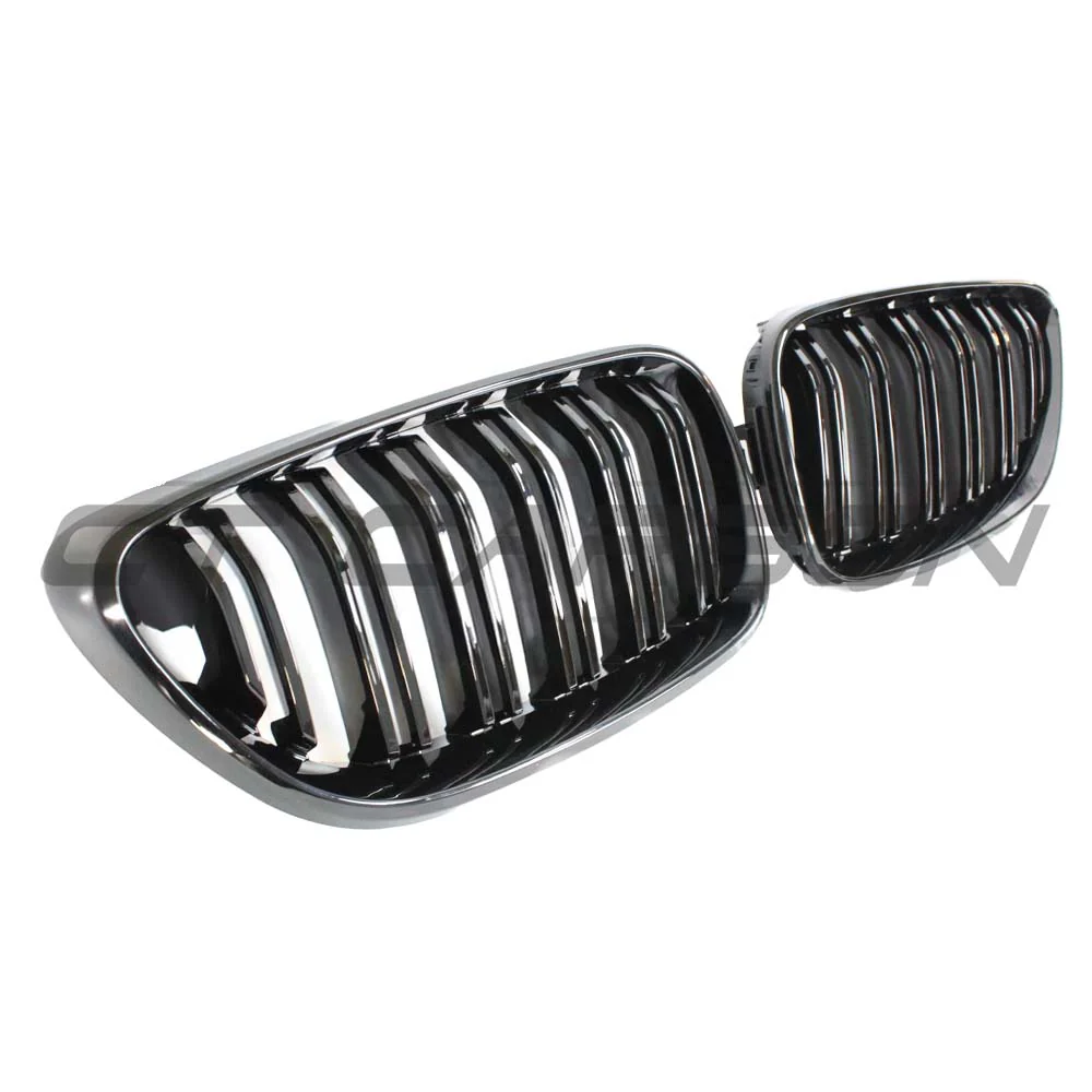 BMW M2 F87 & F22 2 SERIES DOUBLE SLAT BLACK GRILLES - Image 6