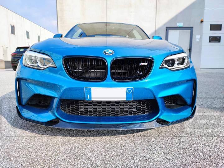 BMW M2 F87 N55 OG CARBON FIBRE SPLITTER - V4 - Image 5