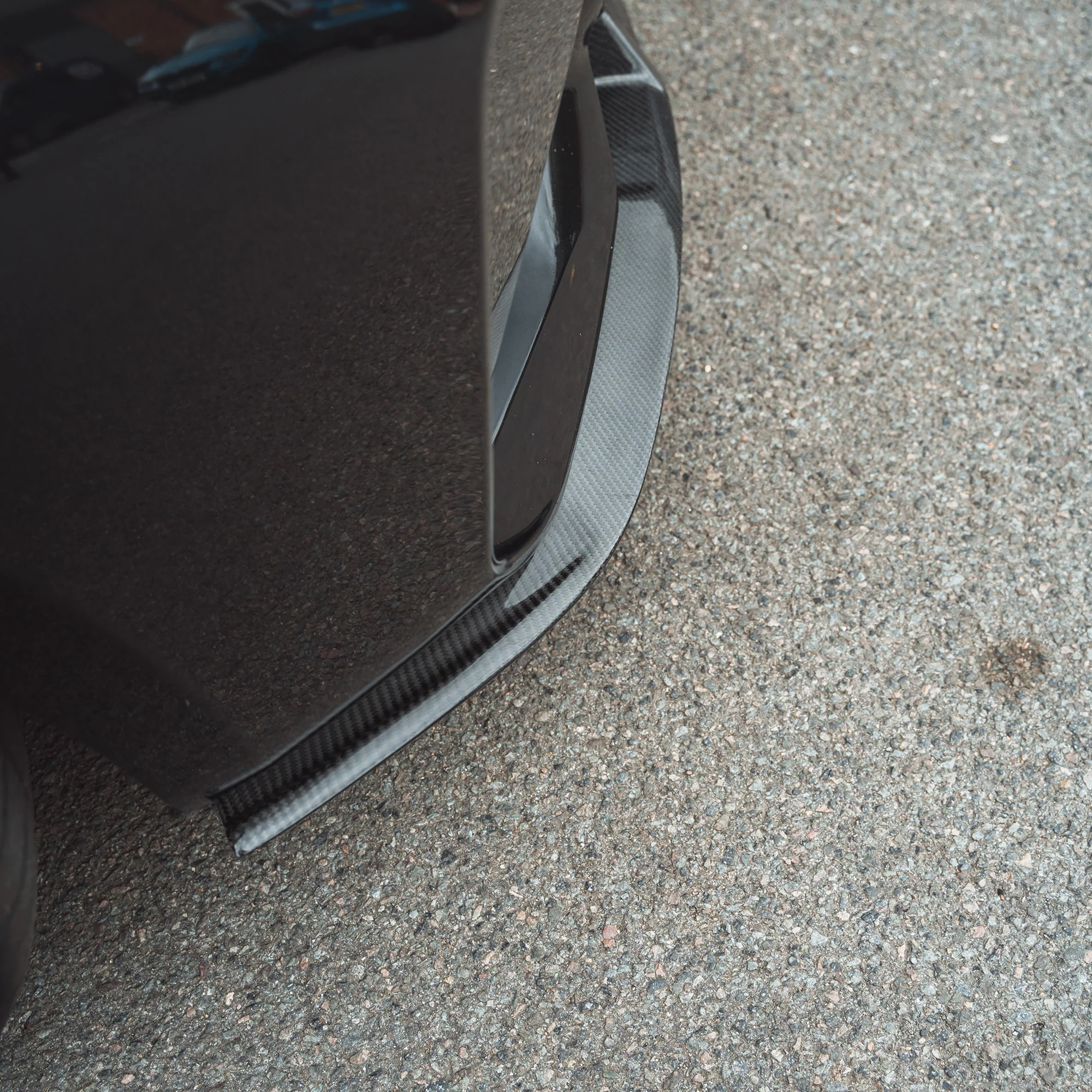 BMW M2 F87 N55(OG) 2015-2017 CARBON FIBRE SPLITTER V2 - Image 5