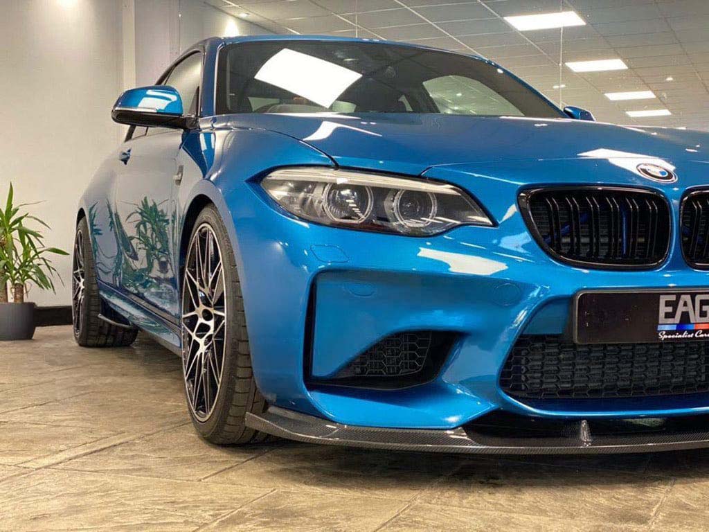 BMW M2 F87 N55(OG) 2015-2017 CARBON FIBRE SPLITTER - V5 - Image 6
