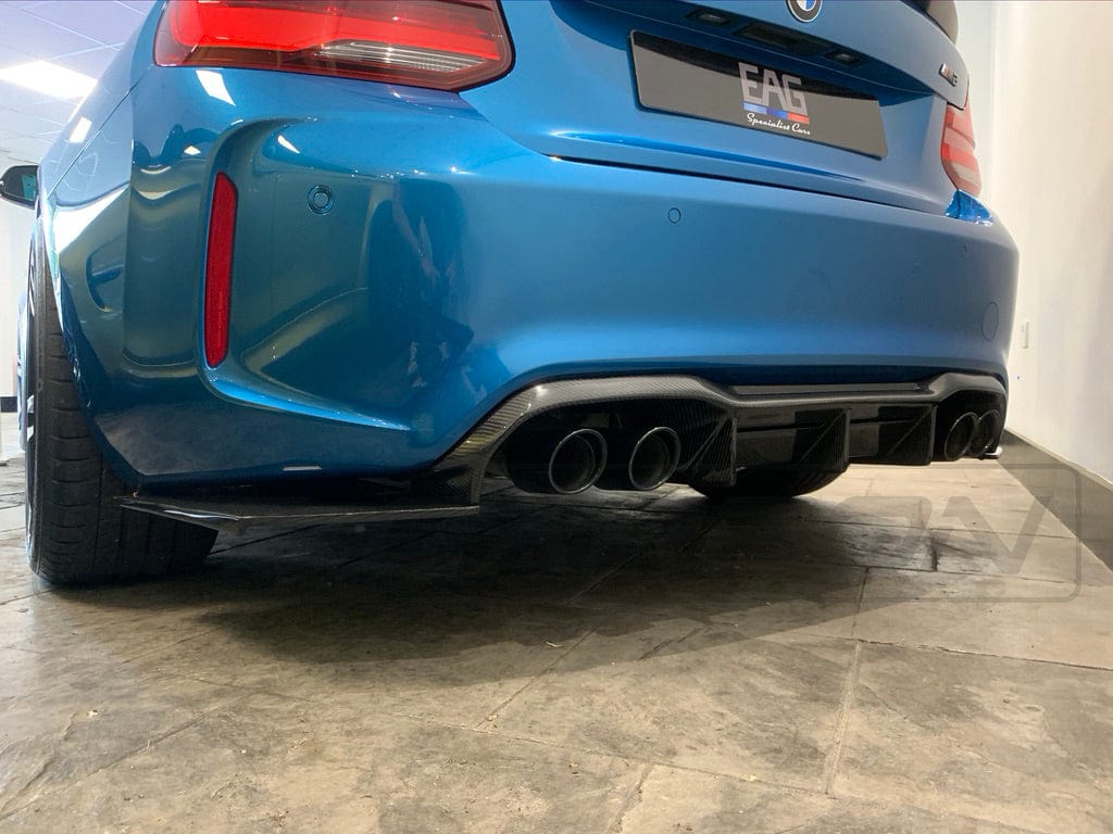 BMW M2/M2C F87 CARBON FIBRE DIFFUSER - V4 - Image 3