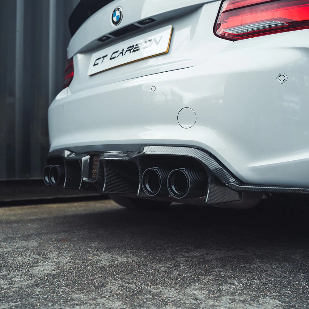 BMW M2/M2C F87 CARBON FIBRE DIFFUSER - V6 - Image 5