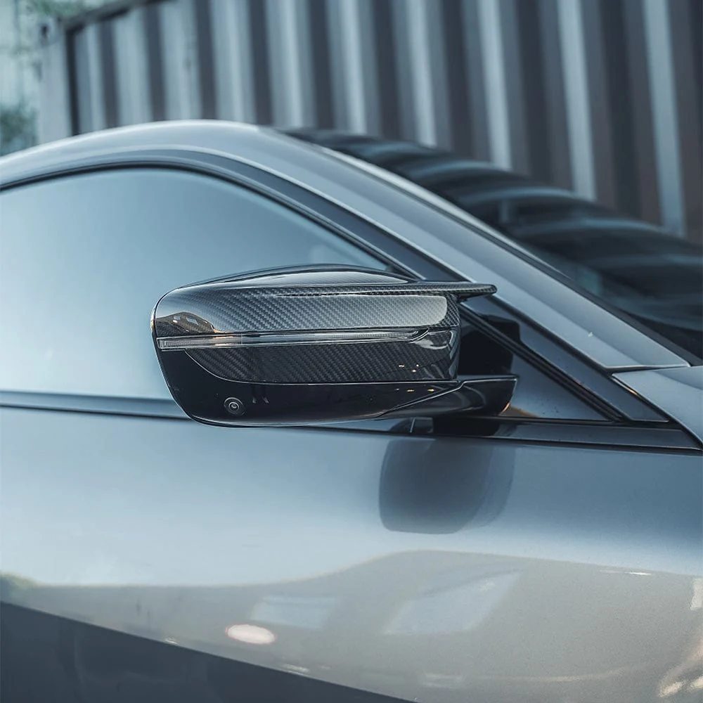 BMW M2/M3/M4 G80/G81/G82/G83/G87 CARBON FIBRE REPLACEMENT MIRRORS (LHD) - Image 3