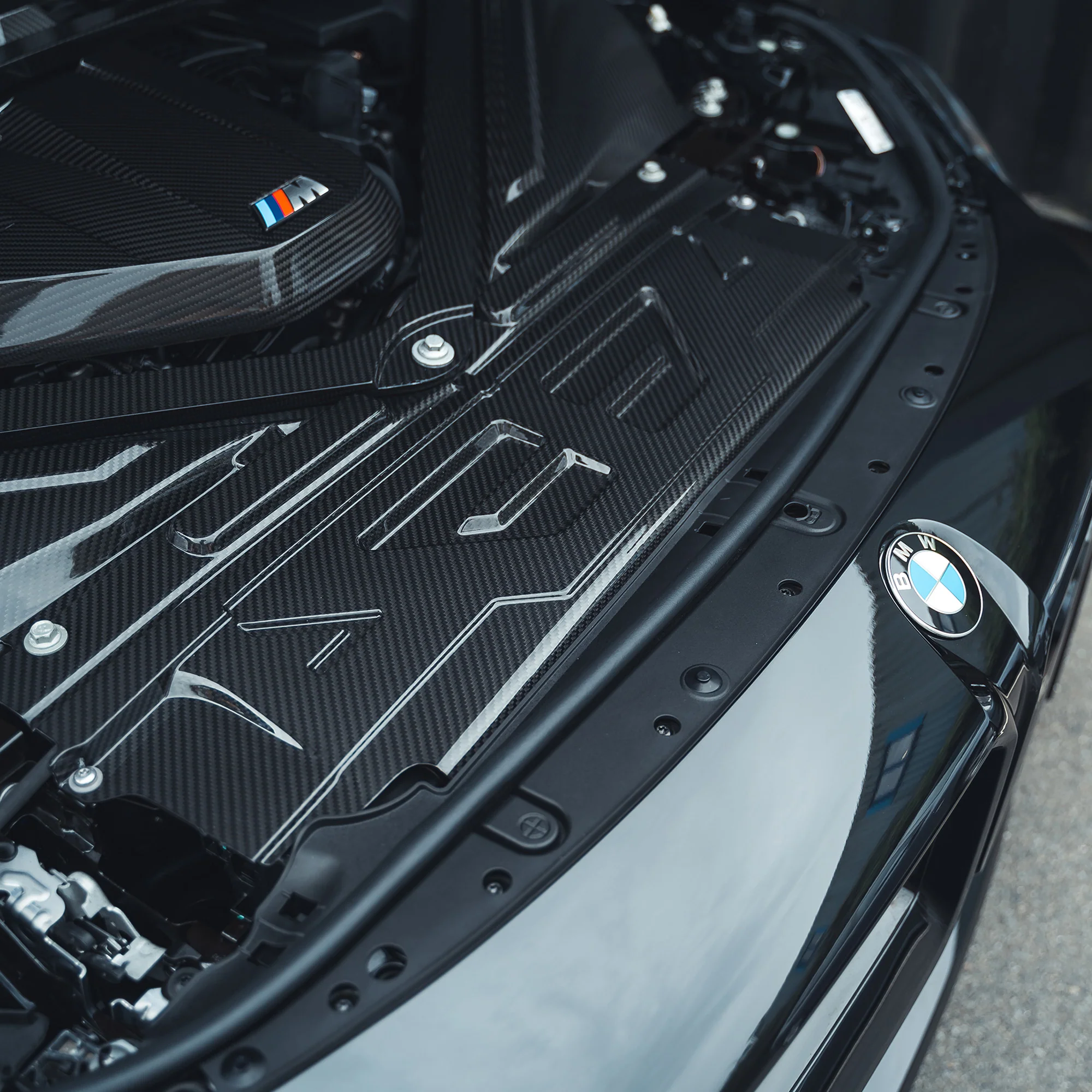 BMW M2 M3 & M4 G87/G80/G81/G82/G83 CARBON FIBRE SLAM PANEL COVER - Image 3