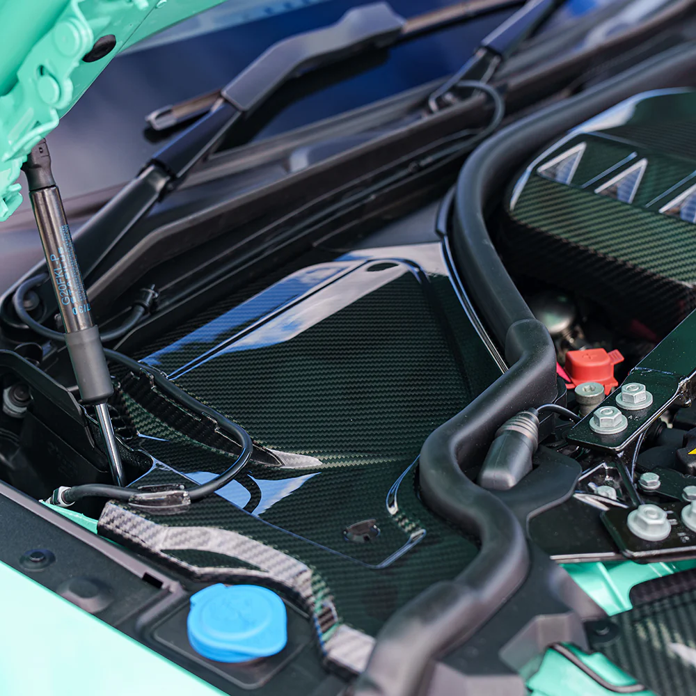 BMW M2 M3 & M4 G87/G80/G81/G82/G83 CARBON FIBRE ENGINE BAY UPPER TRIM - RHD - Image 3