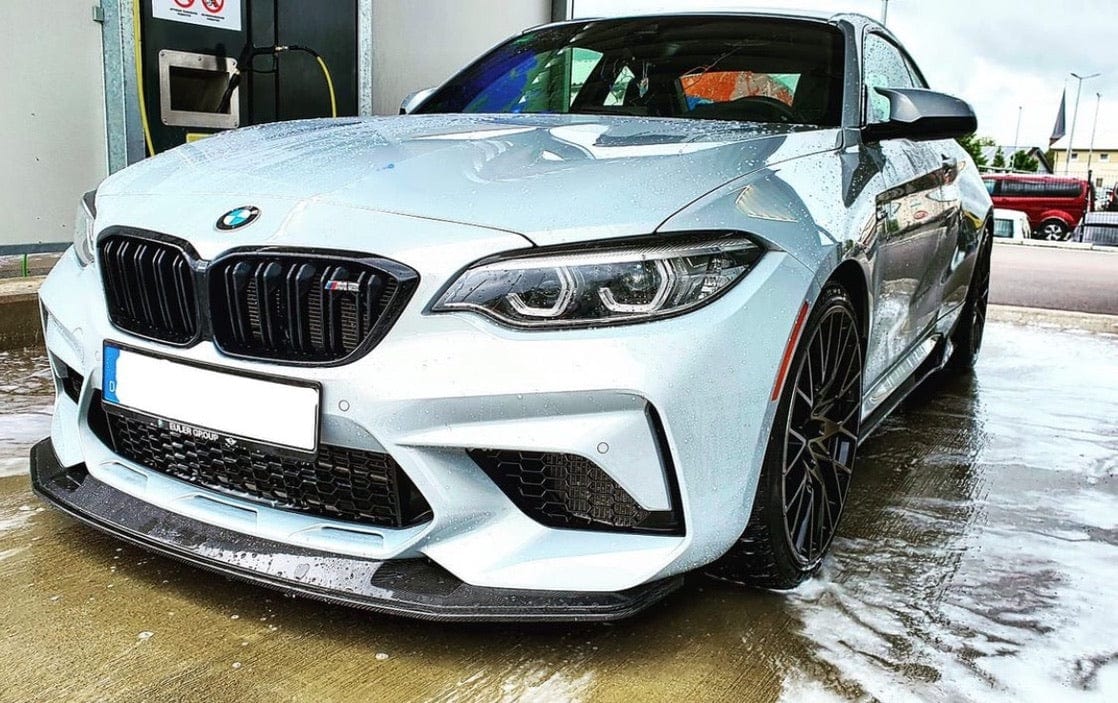 BMW M2C F87 2018-2021 CARBON FIBRE SPLITTER - V6 - Image 2
