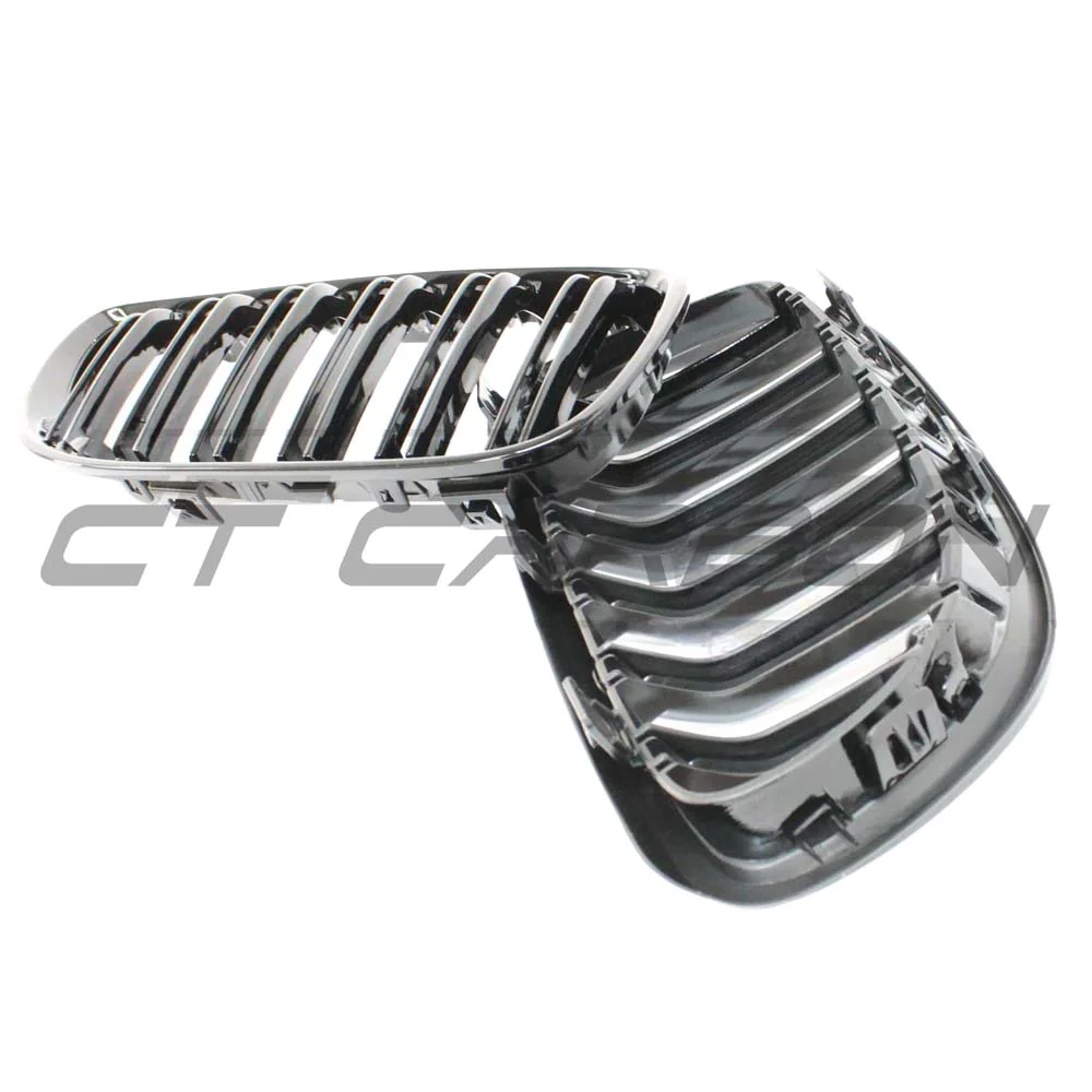 BMW M3 / 3 SERIES E92/E93 DOUBLE SLAT BLACK GRILLES - Image 8