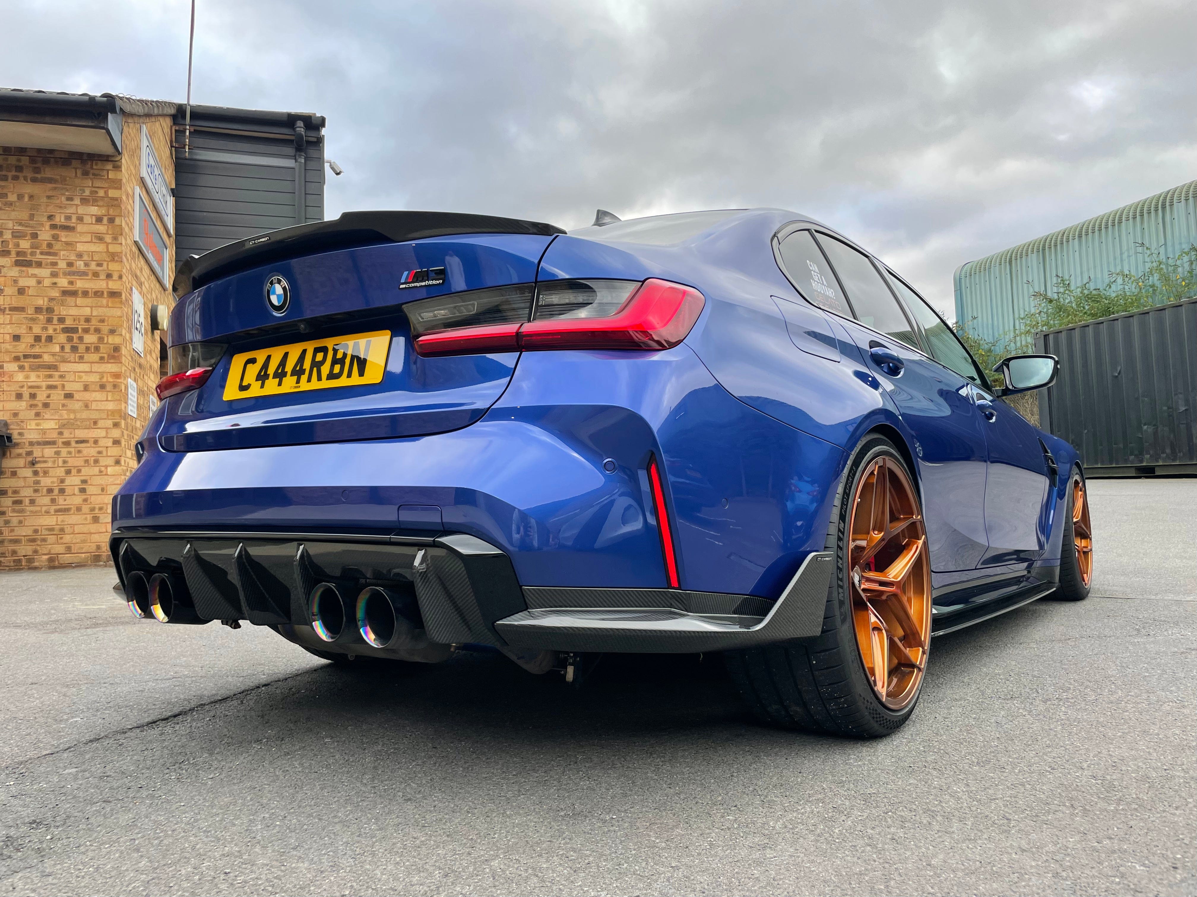 BMW M3/3 SERIES G80/G20 CARBON FIBRE SPOILER - V STYLE - Image 3