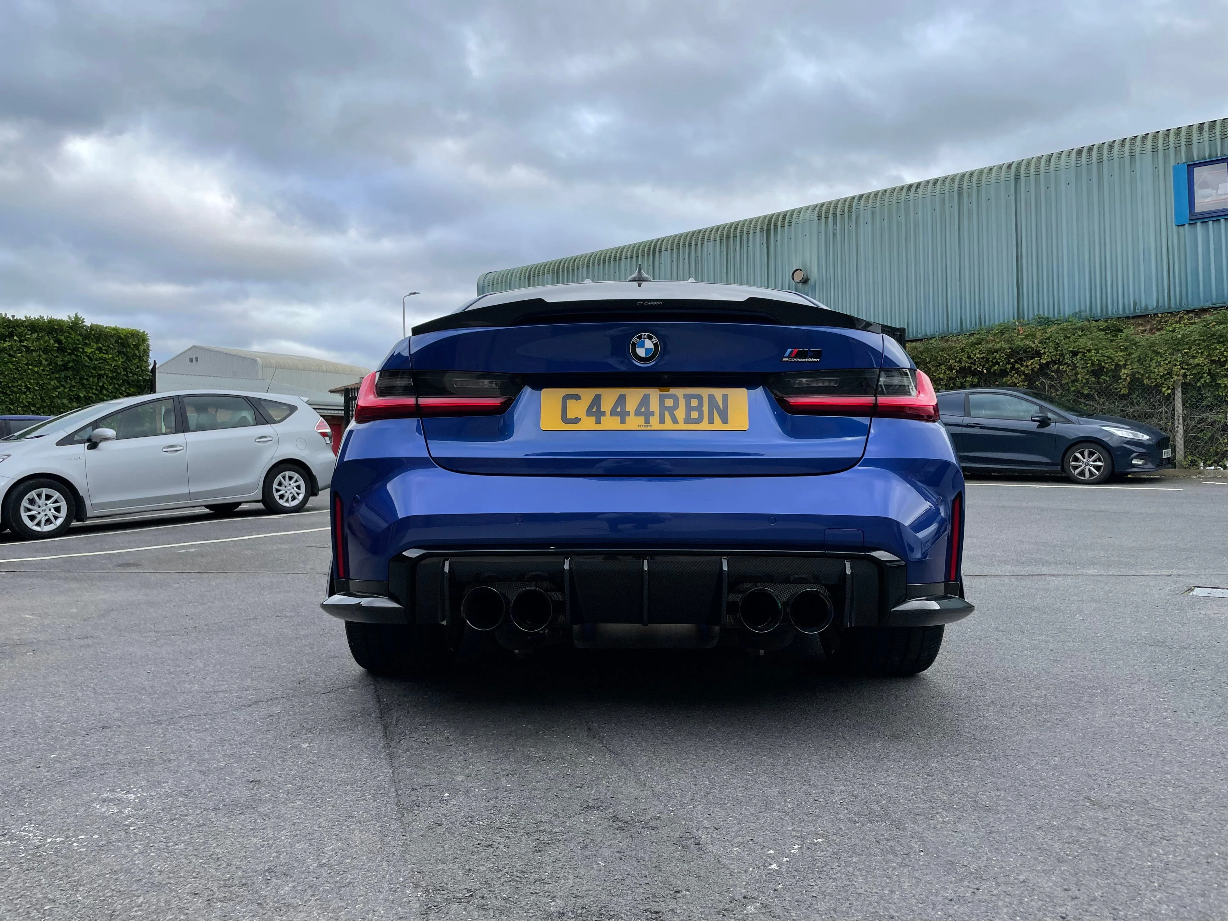 BMW M3/3 SERIES G80/G20 CARBON FIBRE SPOILER - V STYLE - Image 4