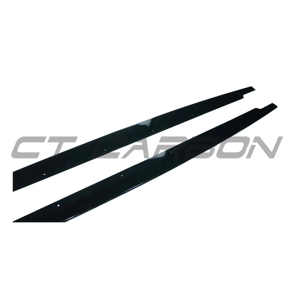 BMW M3 E90/E92 2007-2013 GLOSS BLACK SIDE SKIRTS - Image 2