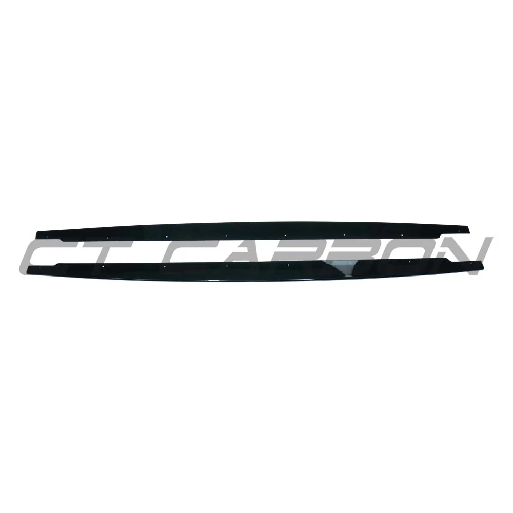 BMW M3 E90/E92 2007-2013 GLOSS BLACK SIDE SKIRTS - Image 3