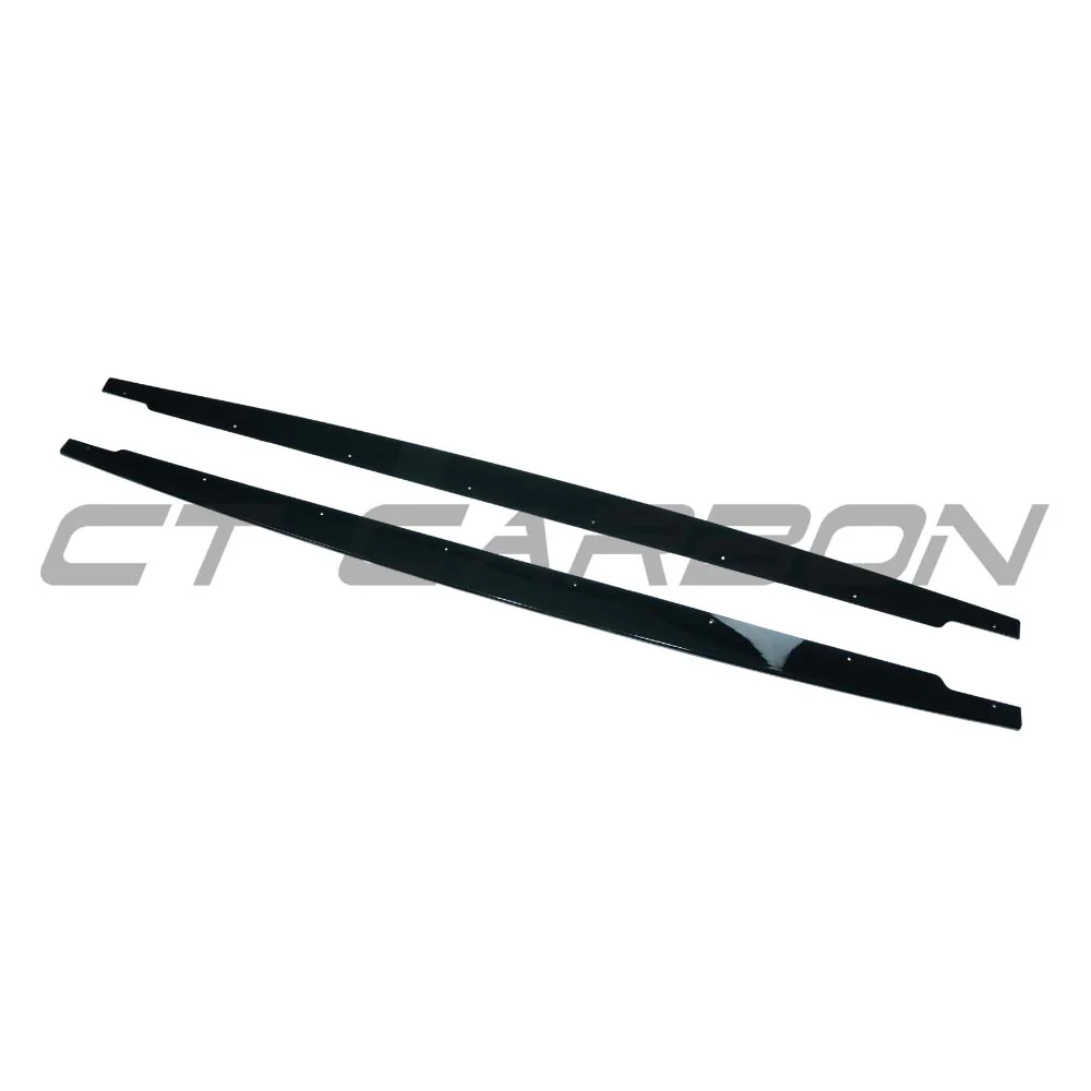 BMW M3 E90/E92 2007-2013 GLOSS BLACK SIDE SKIRTS - Image 4
