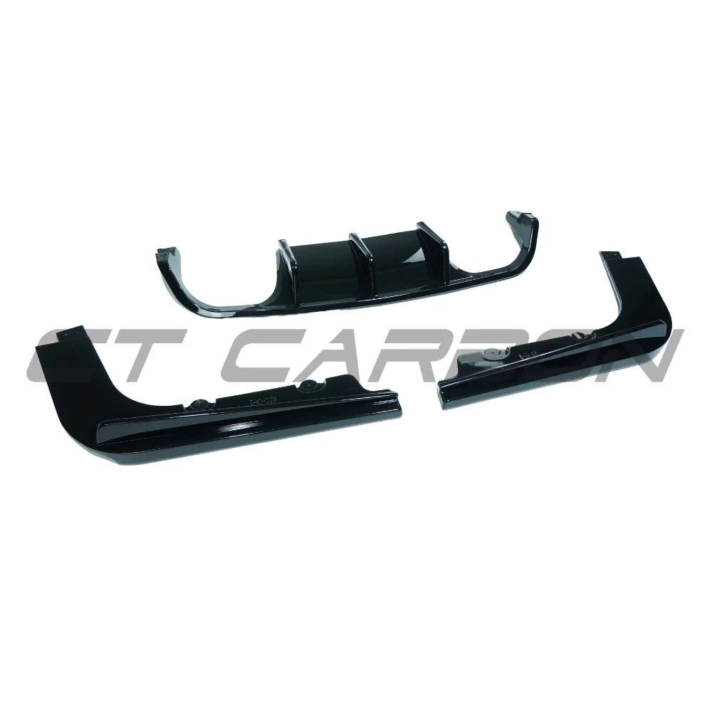BMW M3 E92 2007-2013 GLOSS BLACK DIFFUSER - Image 3