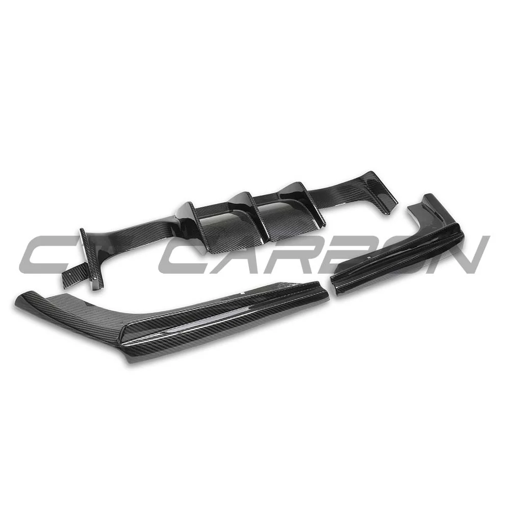 BMW M3/M4 F80/F82/F83 2014-2020 DRY CARBON DIFFUSER - V2 - Image 3