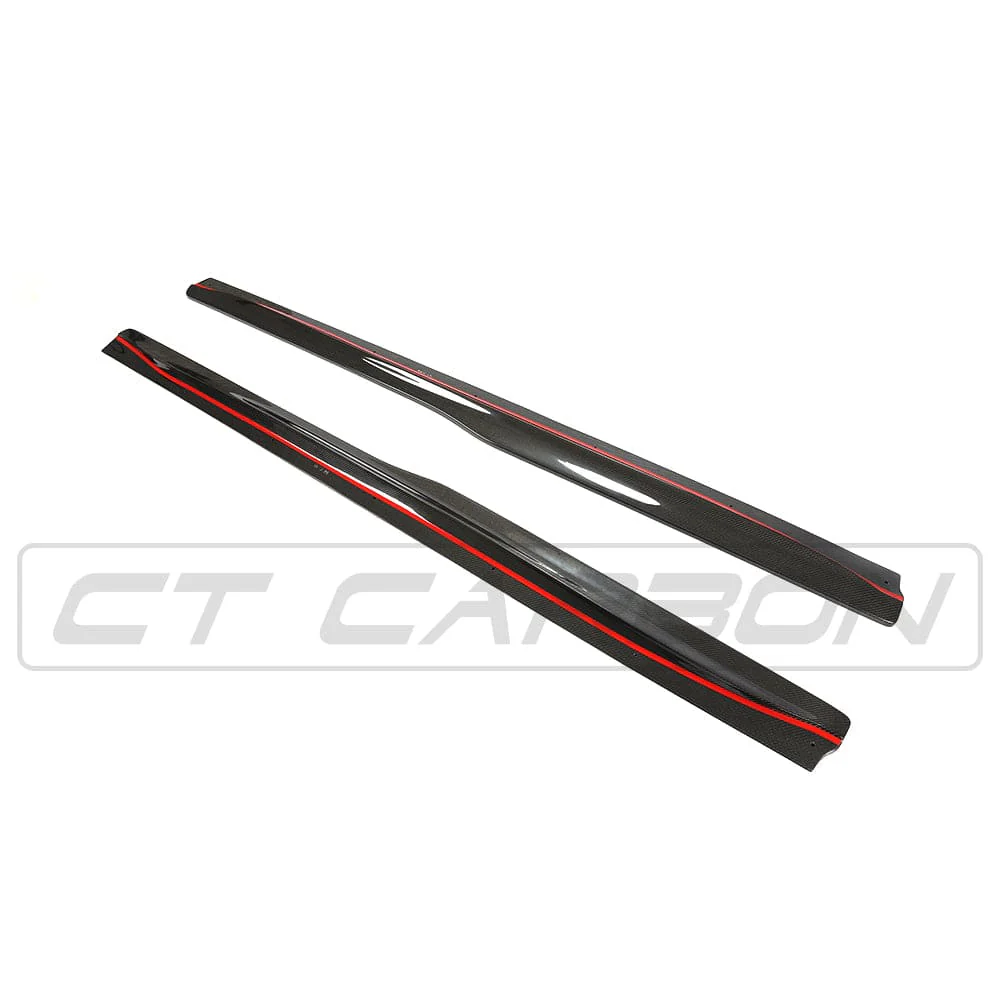 BMW M3 (F80) CARBON FIBRE SIDE SKIRTS - PS STYLE - Image 6