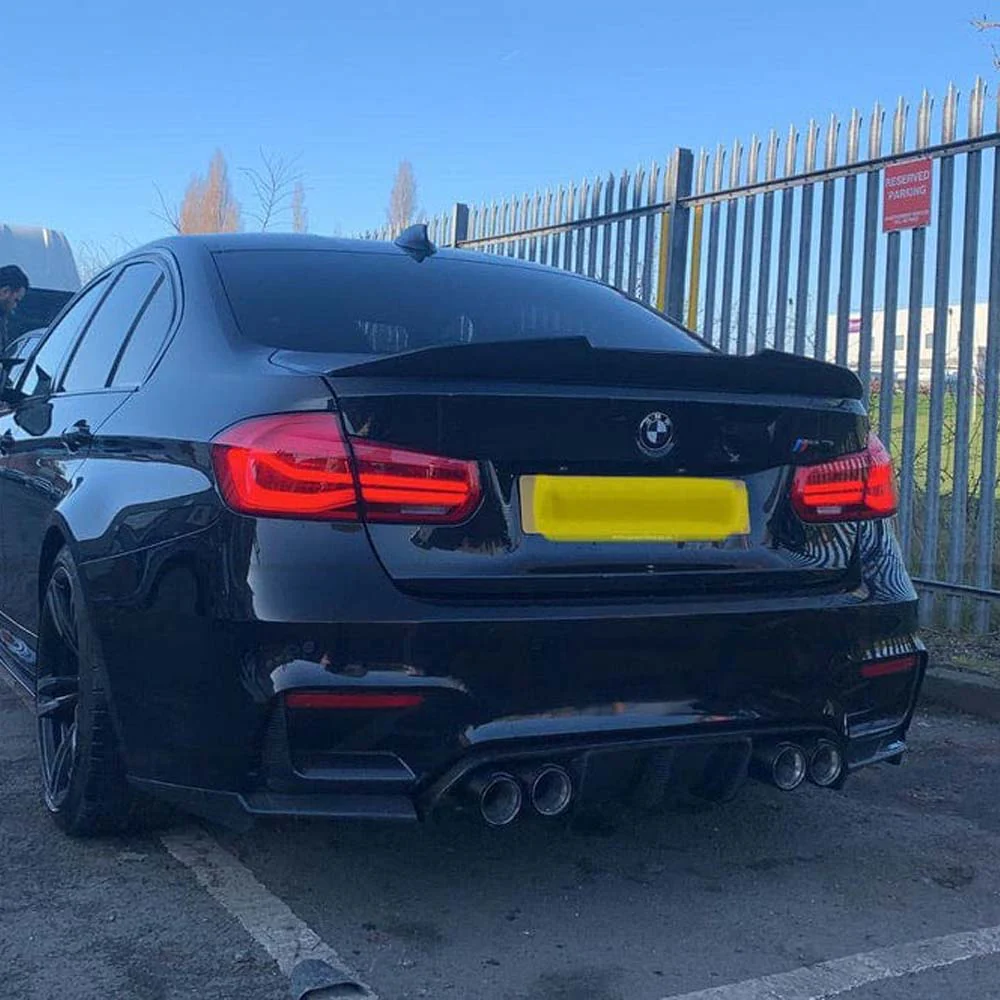 BMW M3 F80 & F30 3 SERIES CARBON FIBRE SPOILER - V3 - Image 3