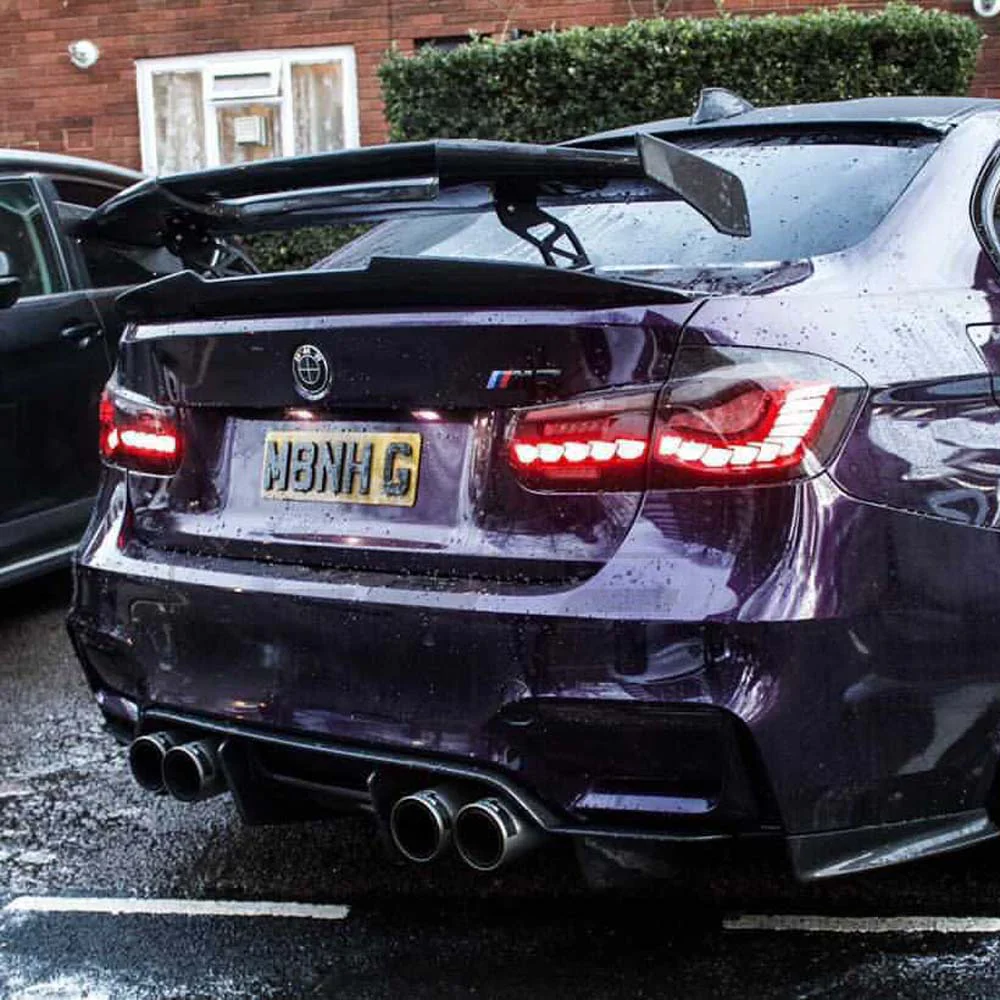 BMW M3 F80 & F30 3 SERIES CARBON FIBRE SPOILER - V3 - Image 4