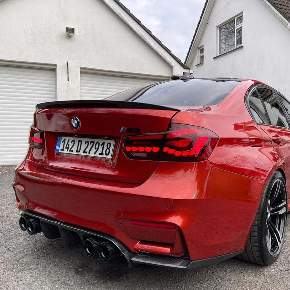 BMW M3 F80 & F30 3 SERIES CARBON FIBRE SPOILER - V4 - Image 5