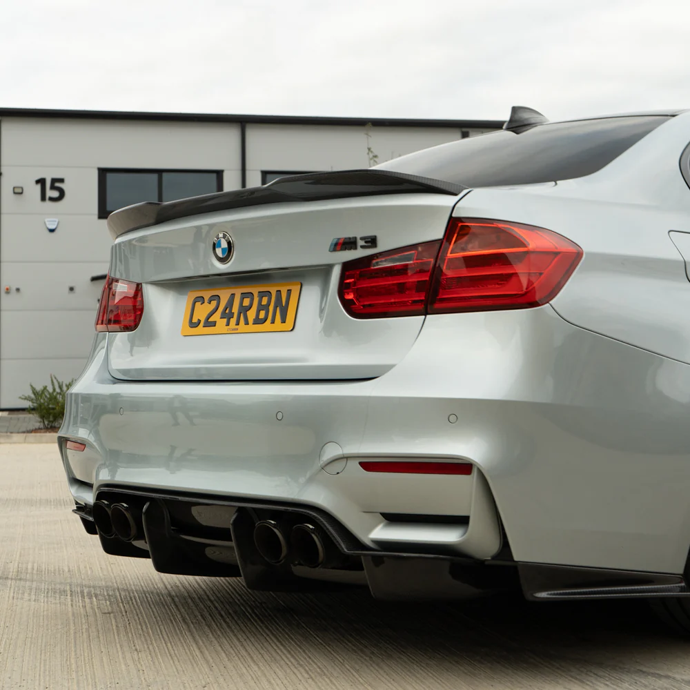 BMW M3 F80 & F30 3 SERIES PRE-PREG CARBON FIBRE SPOILER - V2 - Image 3
