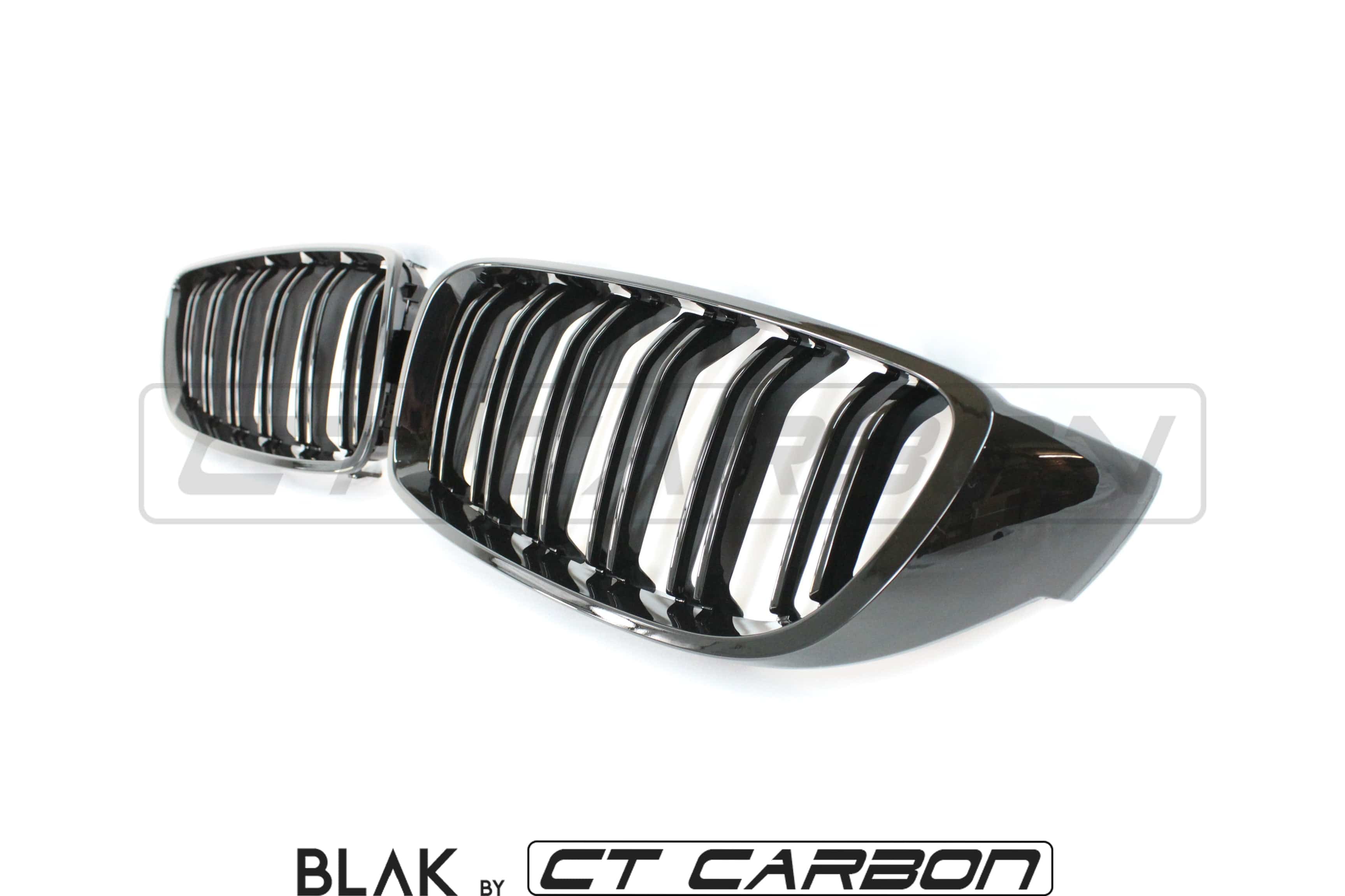 BMW M3 F80 DOUBLE SLAT BLACK GRILLE - BLAK BY CT CARBON - Image 7