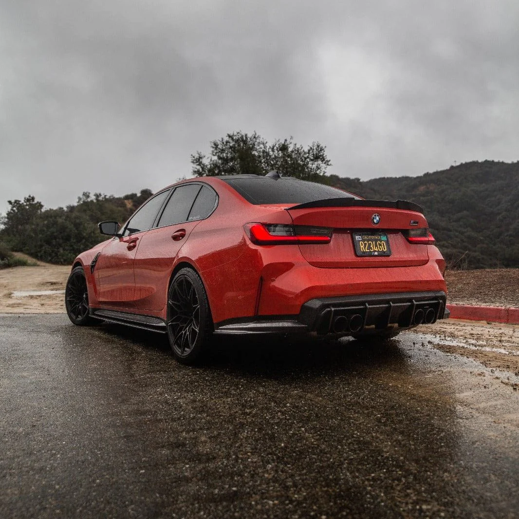 BMW M3 G80/G81 CARBON FIBRE DIFFUSER - V1 - CT DESIGN - Image 4