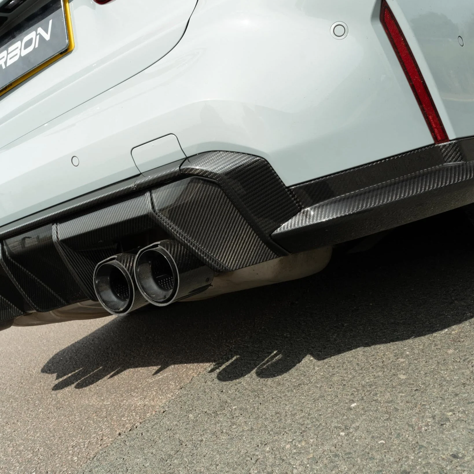 BMW M3 G80/G81 CARBON FIBRE DIFFUSER - V1 - CT DESIGN - Image 6