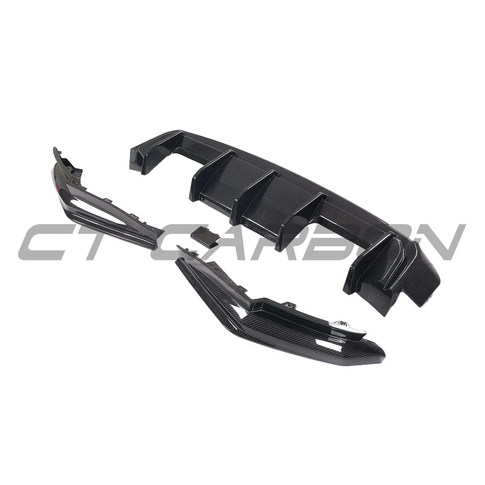 BMW M3 G80/G81 CARBON FIBRE DIFFUSER - V1 - CT DESIGN - Image 8