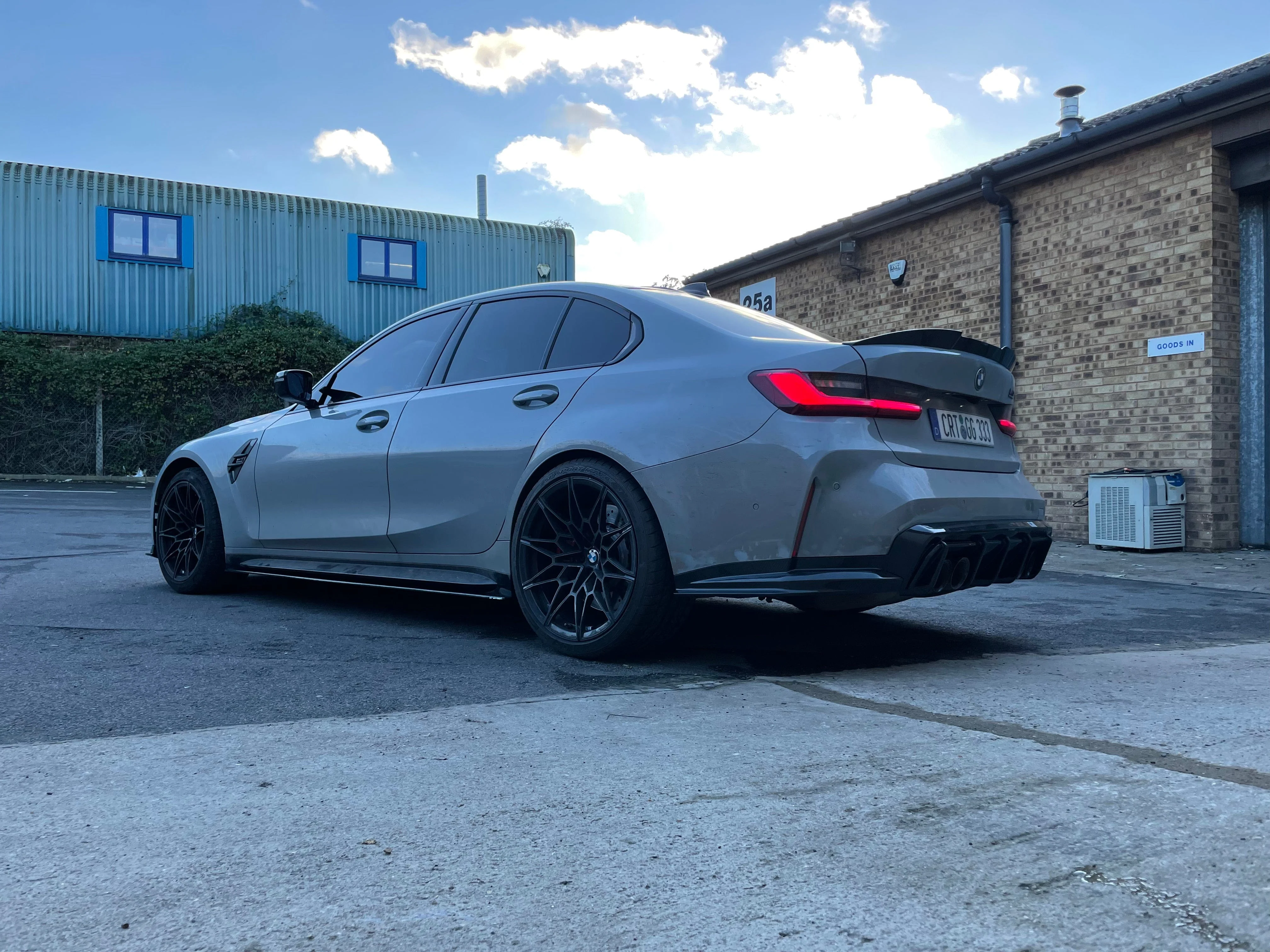 BMW M3 G80/G81 CARBON FIBRE SIDE SKIRT EXTENSIONS - V3 - CT DESIGN - Image 6