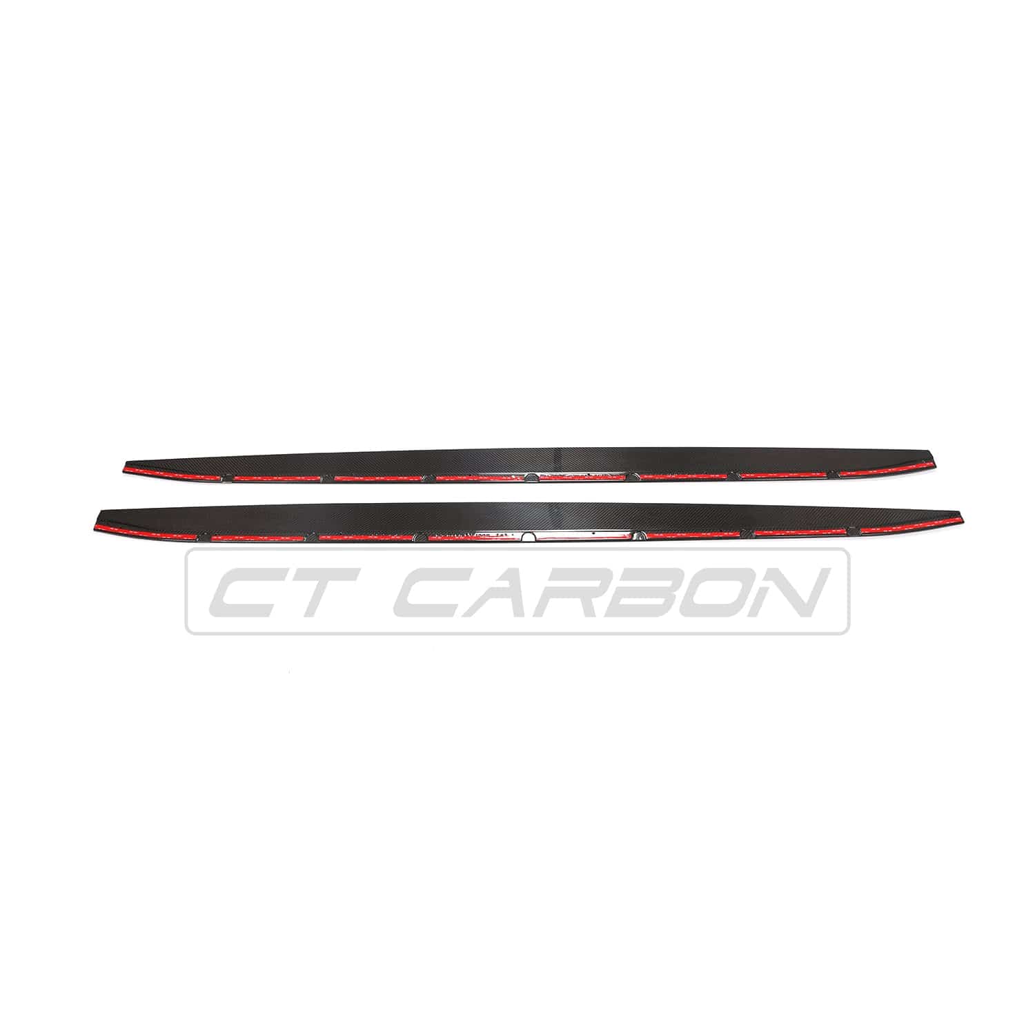 BMW M3 G80/G81 CARBON FIBRE SIDE SKIRT EXTENSIONS - V3 - CT DESIGN - Image 7
