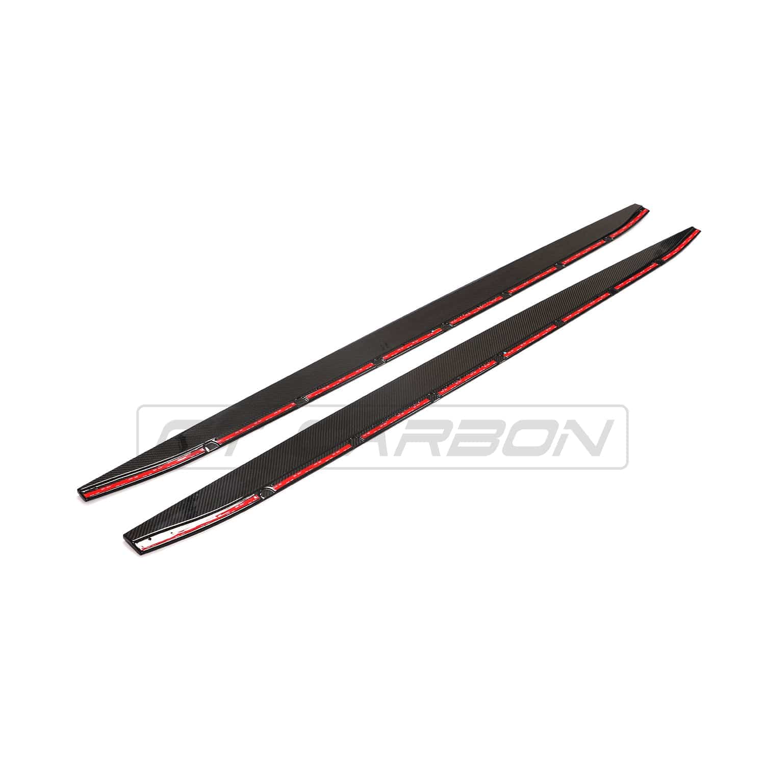 BMW M3 G80/G81 CARBON FIBRE SIDE SKIRT EXTENSIONS - V3 - CT DESIGN - Image 9