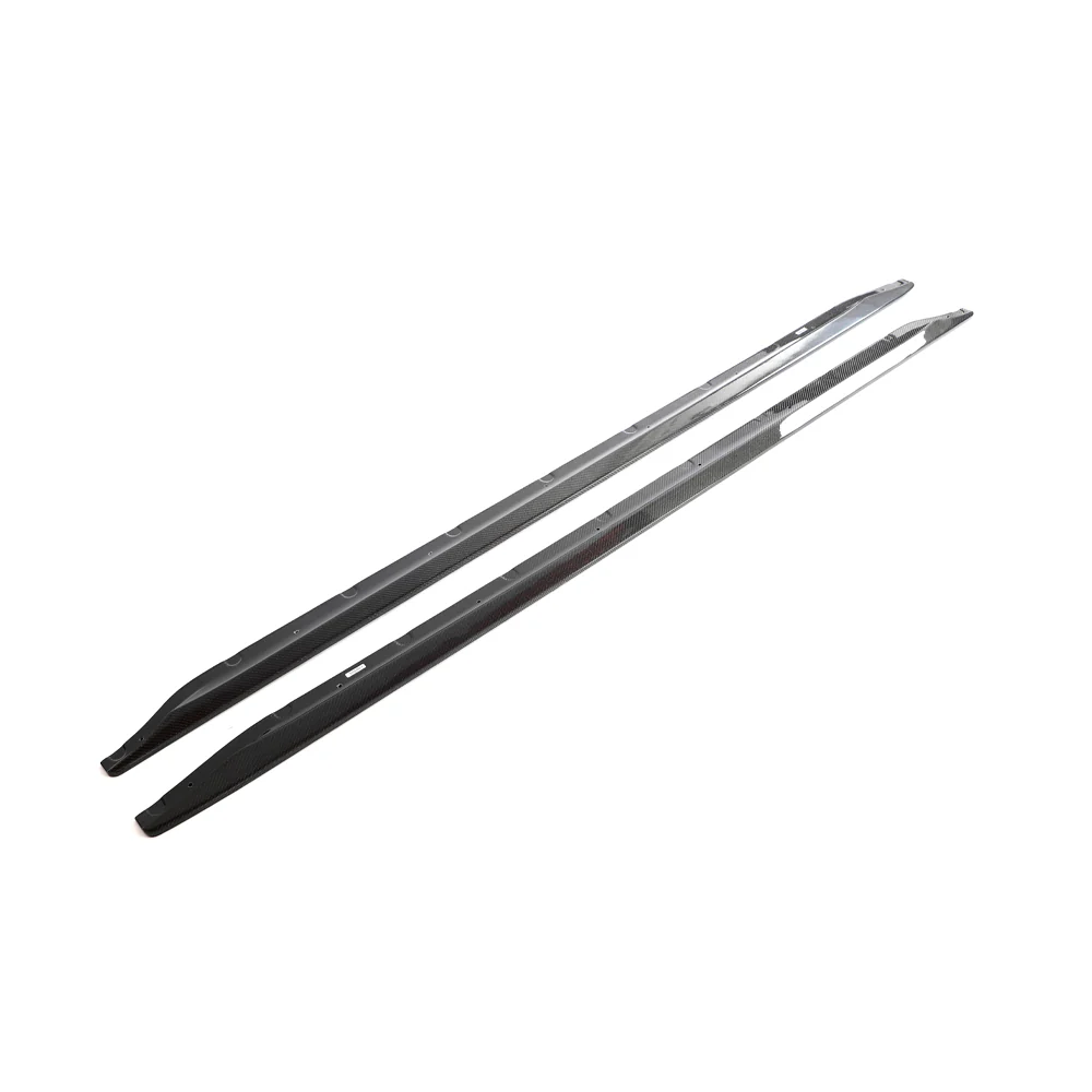 BMW M3 G80/G81 CARBON FIBRE SIDE SKIRT EXTENSIONS - V6