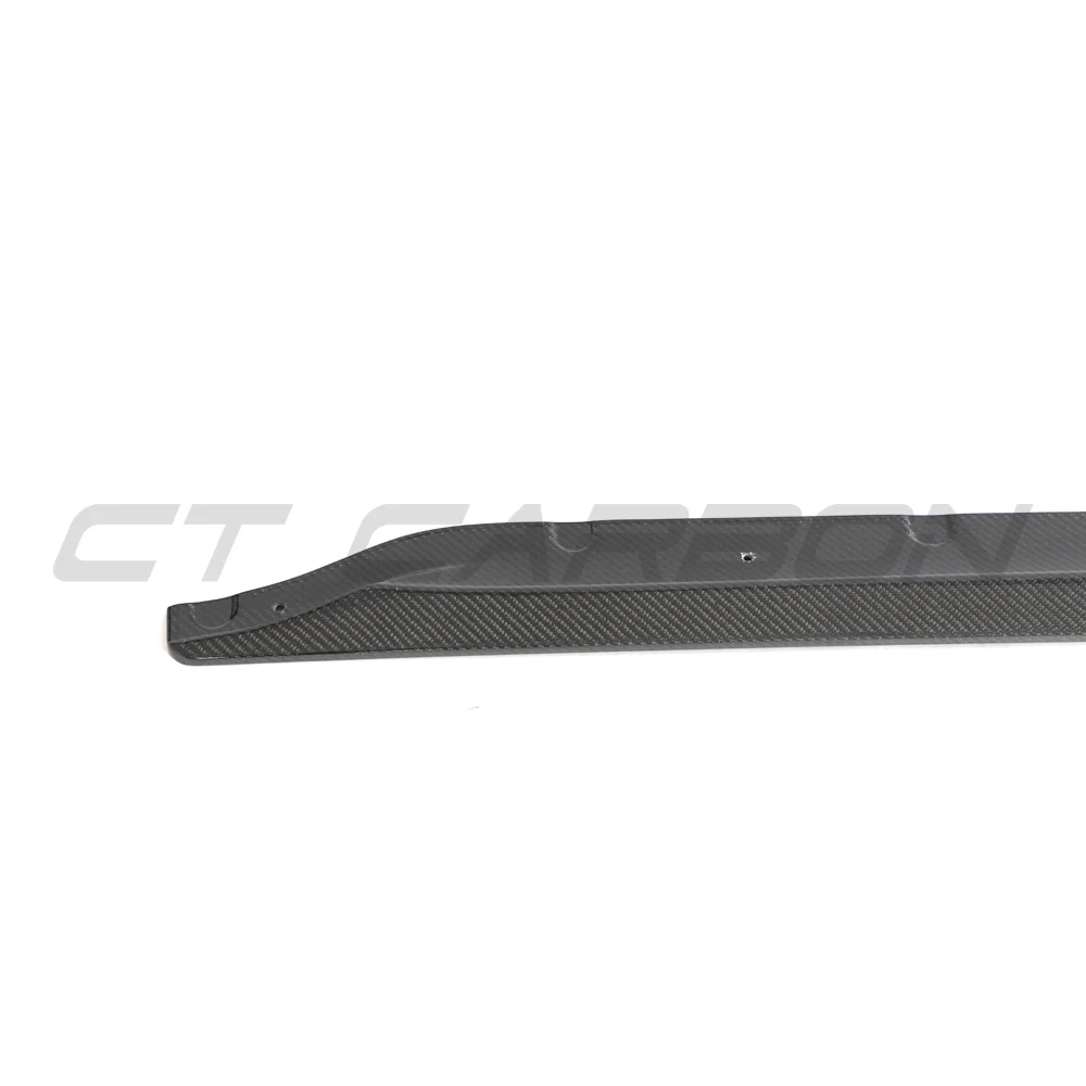 BMW M3 G80/G81 CARBON FIBRE SIDE SKIRT EXTENSIONS - V6 - Image 3