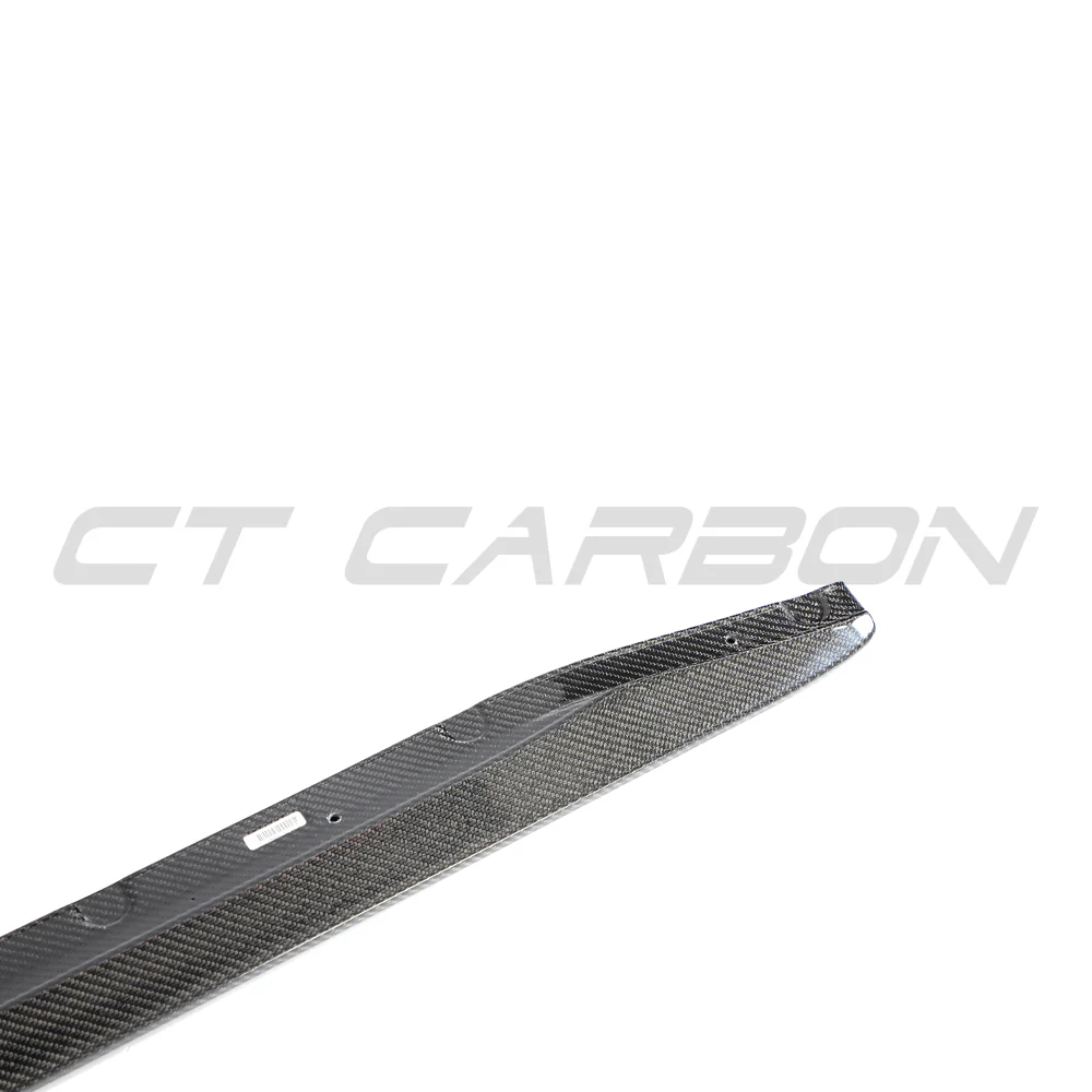 BMW M3 G80/G81 CARBON FIBRE SIDE SKIRT EXTENSIONS - V6 - Image 5