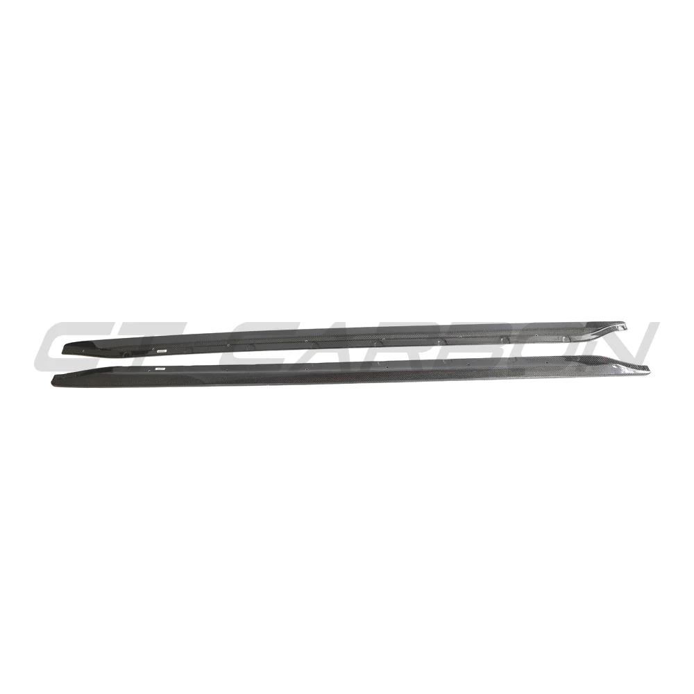 BMW M3 G80/G81 CARBON FIBRE SIDE SKIRT EXTENSIONS - V6 - Image 7