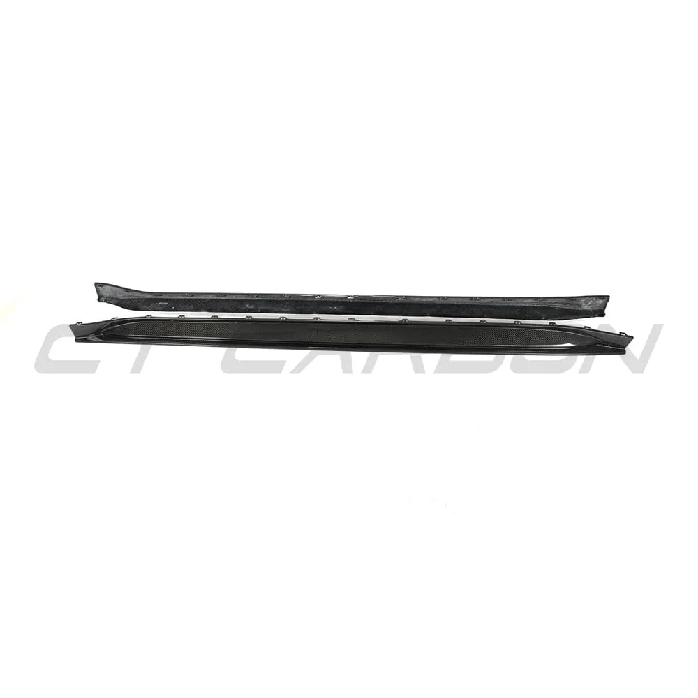BMW M3 G80/G81 CARBON FIBRE SIDE SKIRT REPLACEMENT - V2 - CT DESIGN - Image 7