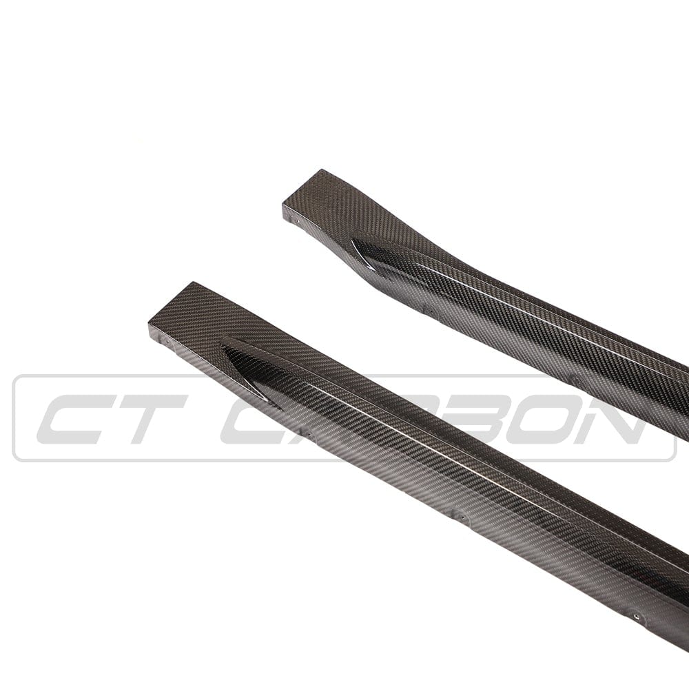 BMW M3 G80/G81 CARBON FIBRE SIDE SKIRT REPLACEMENT - V4 - CT DESIGN - Image 12