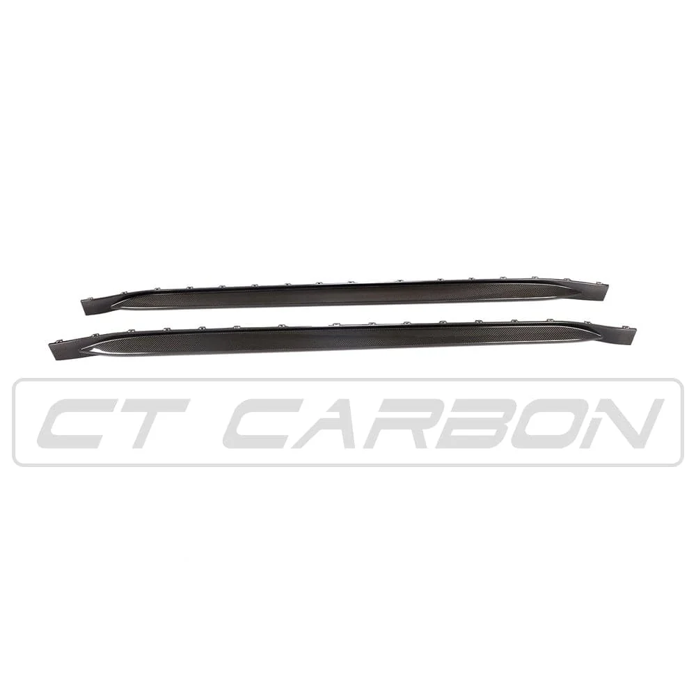 BMW M3 G80/G81 CARBON FIBRE SIDE SKIRT REPLACEMENT - V4 - CT DESIGN - Image 4