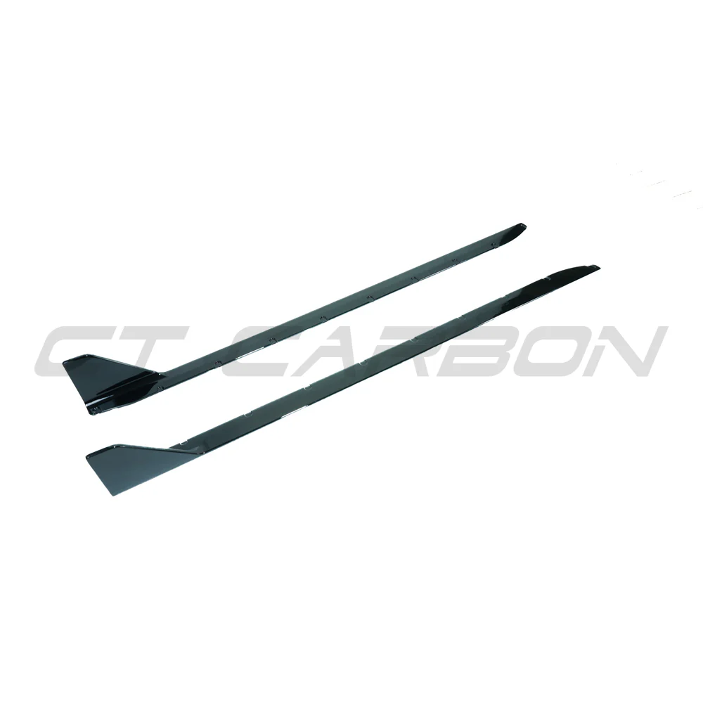 BMW M3 G80 & G81 GLOSS BLACK SIDE SKIRTS - MP STYLE - Image 3